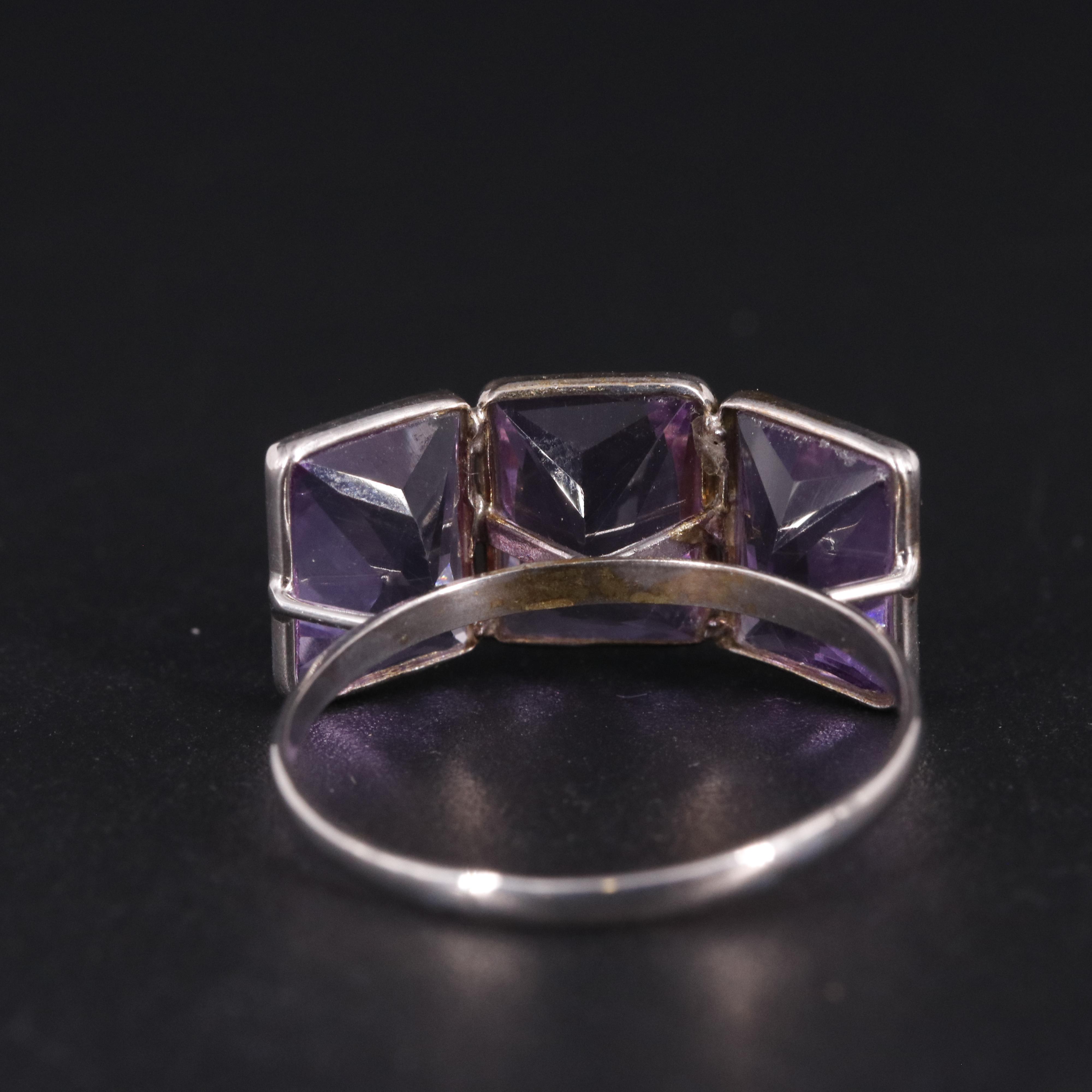 14K Amethyst Ring