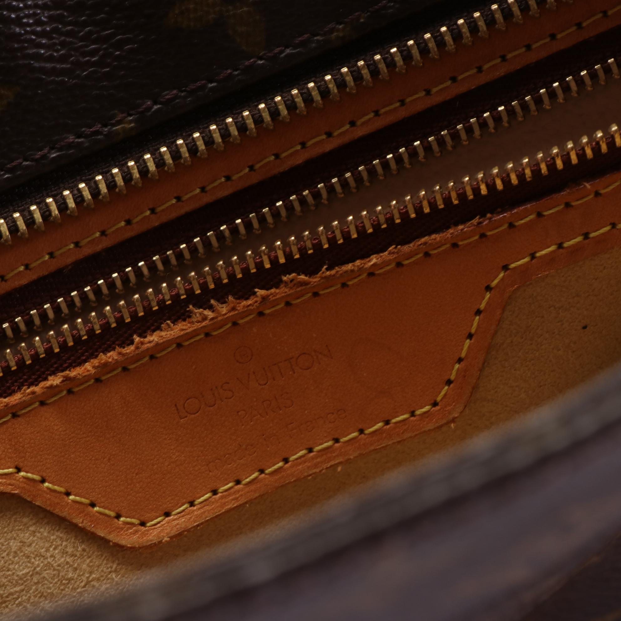 Louis Vuitton Luco Tote Bag in Monogram Canvas and Vachetta Leather