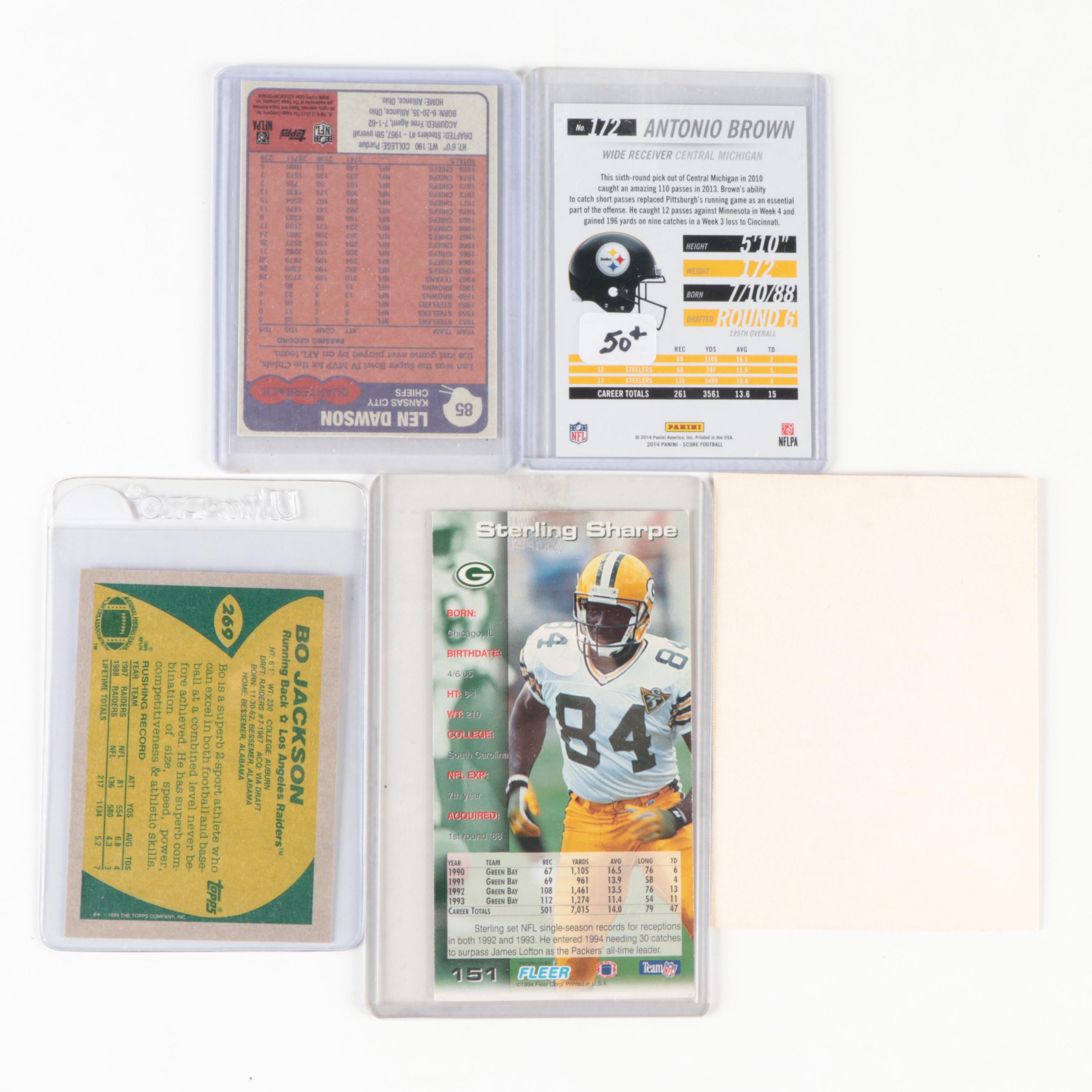 Upper Deck, Other Football Cards With Signature, Game Used, More, 1990s–2010s