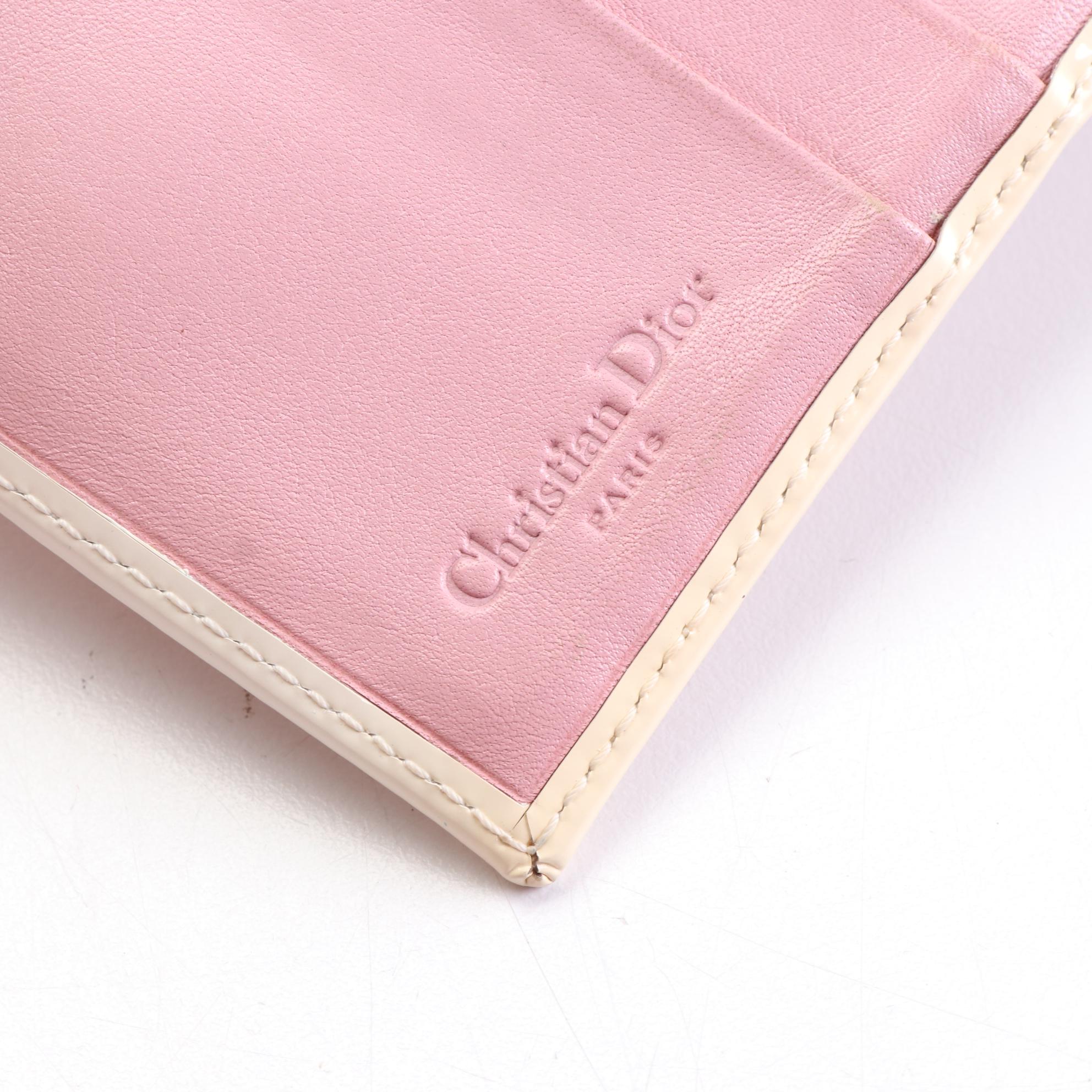 Christian Dior Monogram Canvas and Leather Compact Wallet