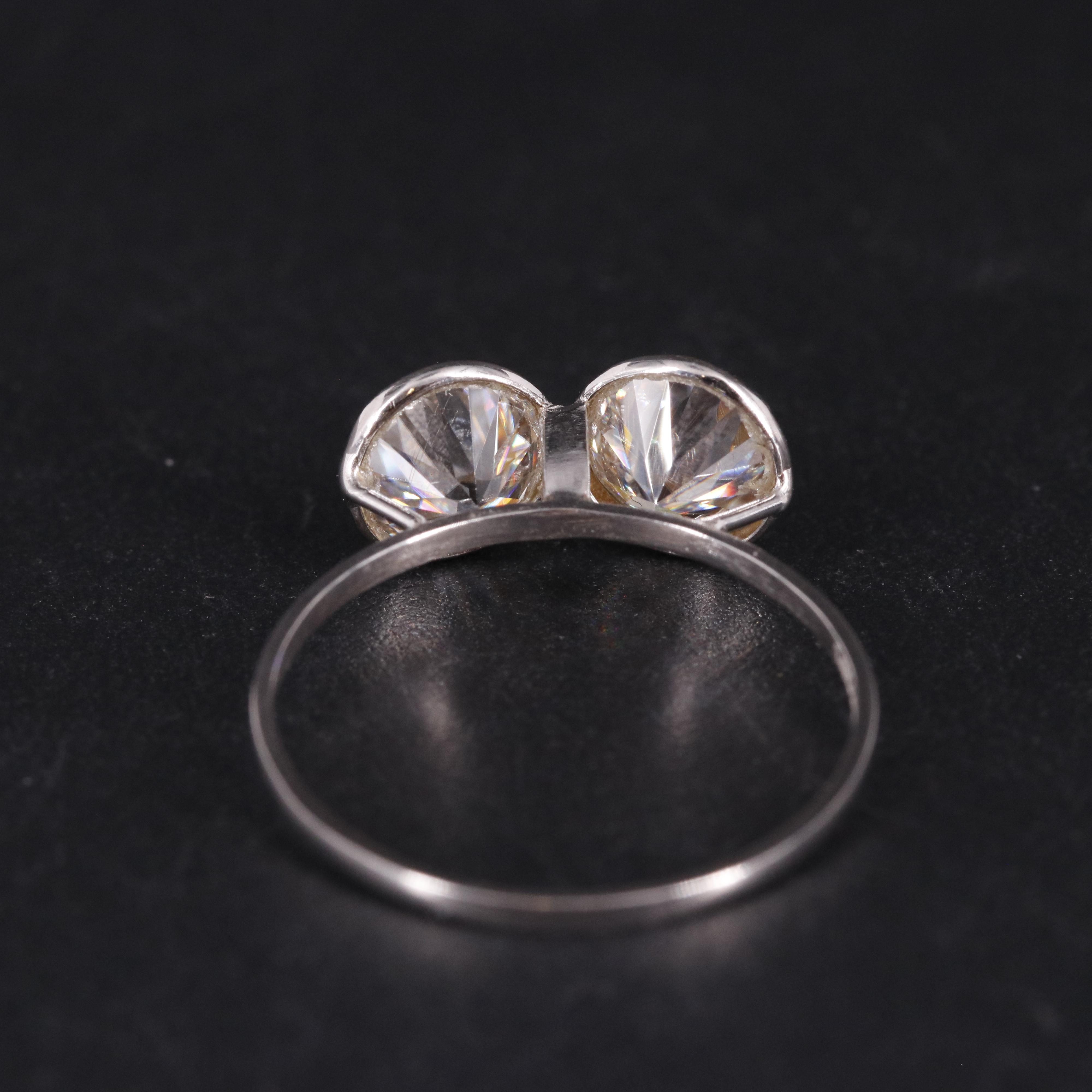 14K Moissanite Ring