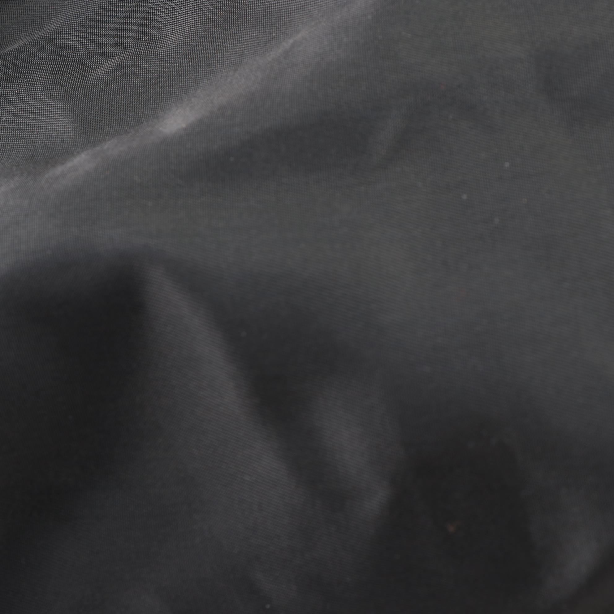 Prada Drawstring Backpack Purse in Nylon with Leather Trim