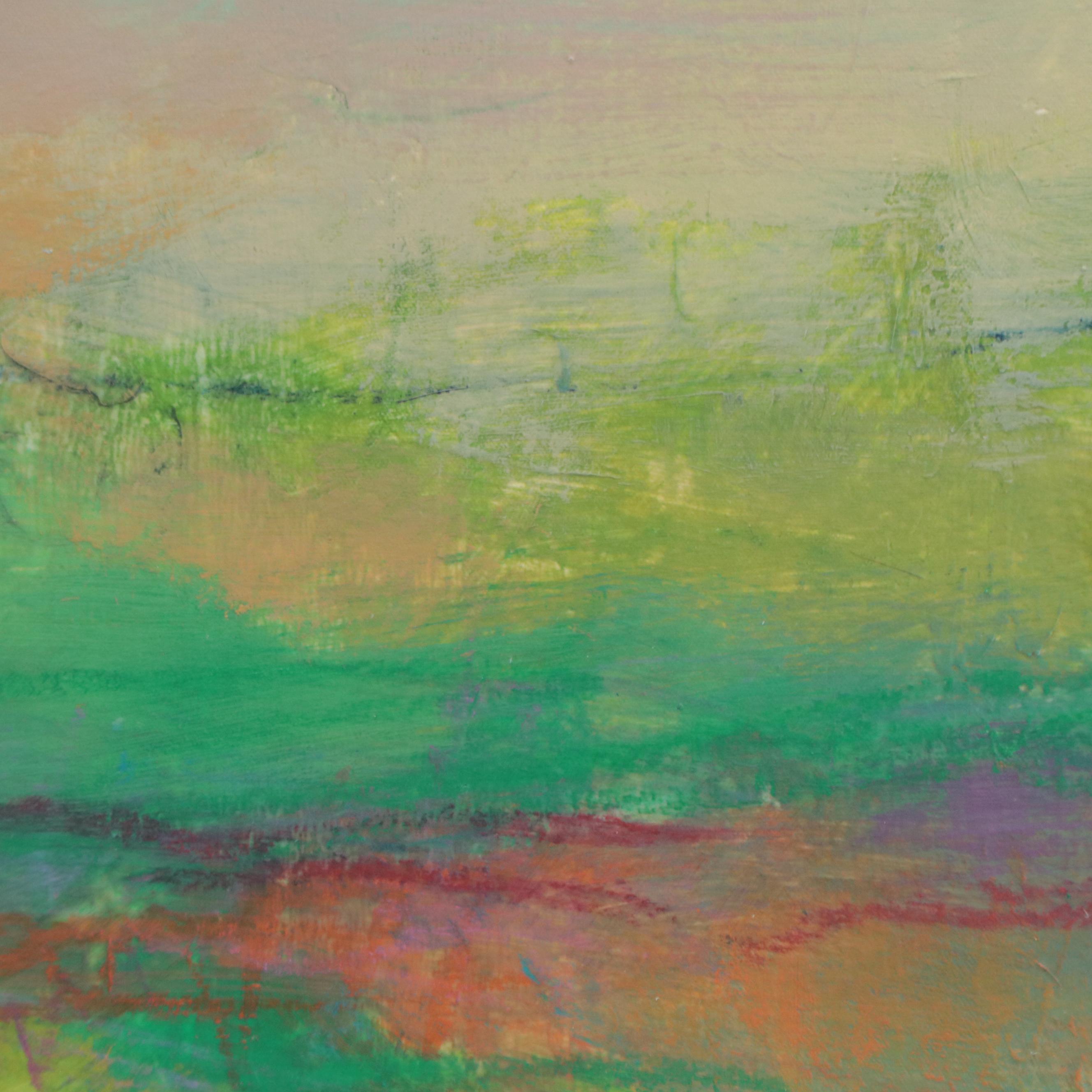 Ursula J. Brenner Mixed Media Painting, 21st Century