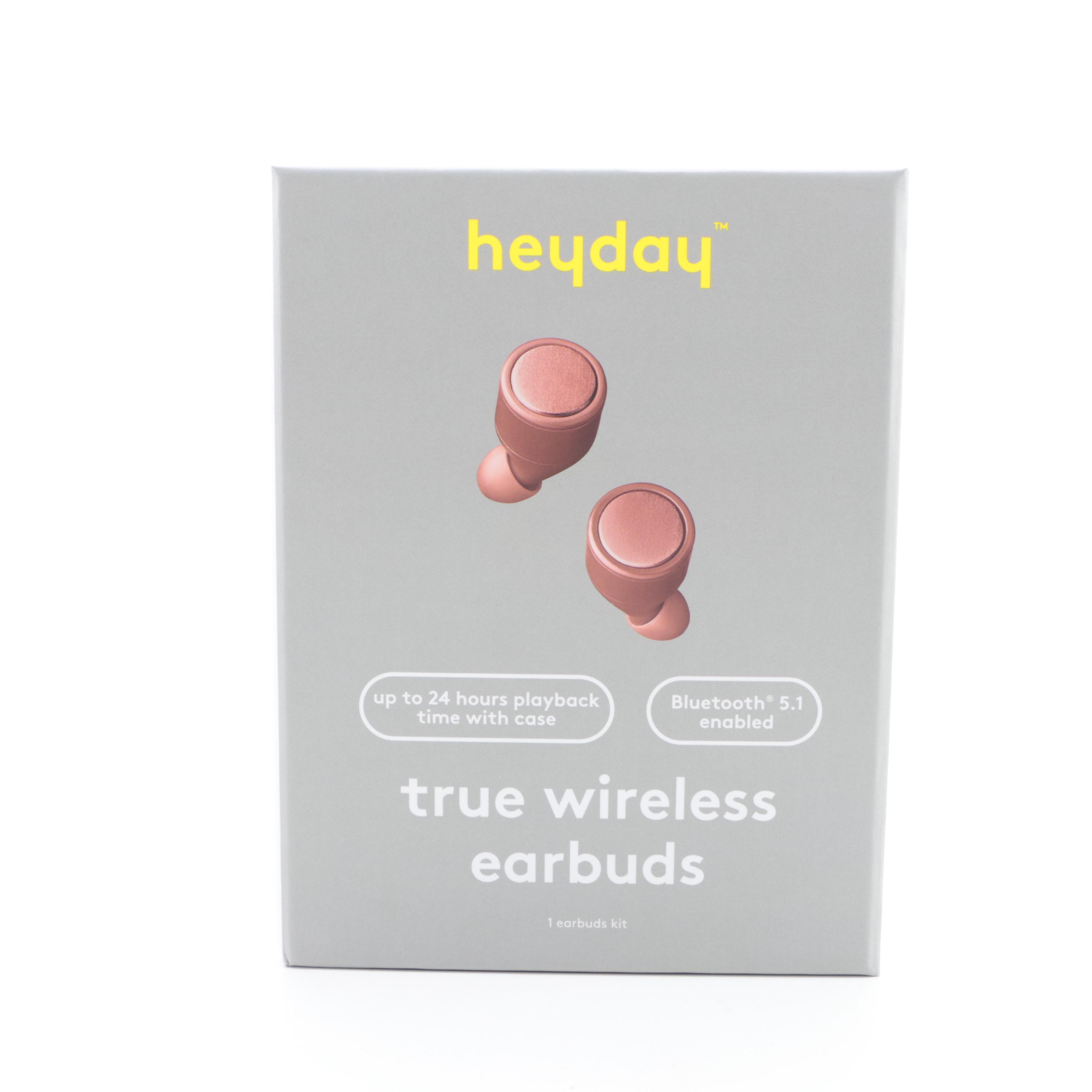 heyday True Wireless Bluetooth Earbuds