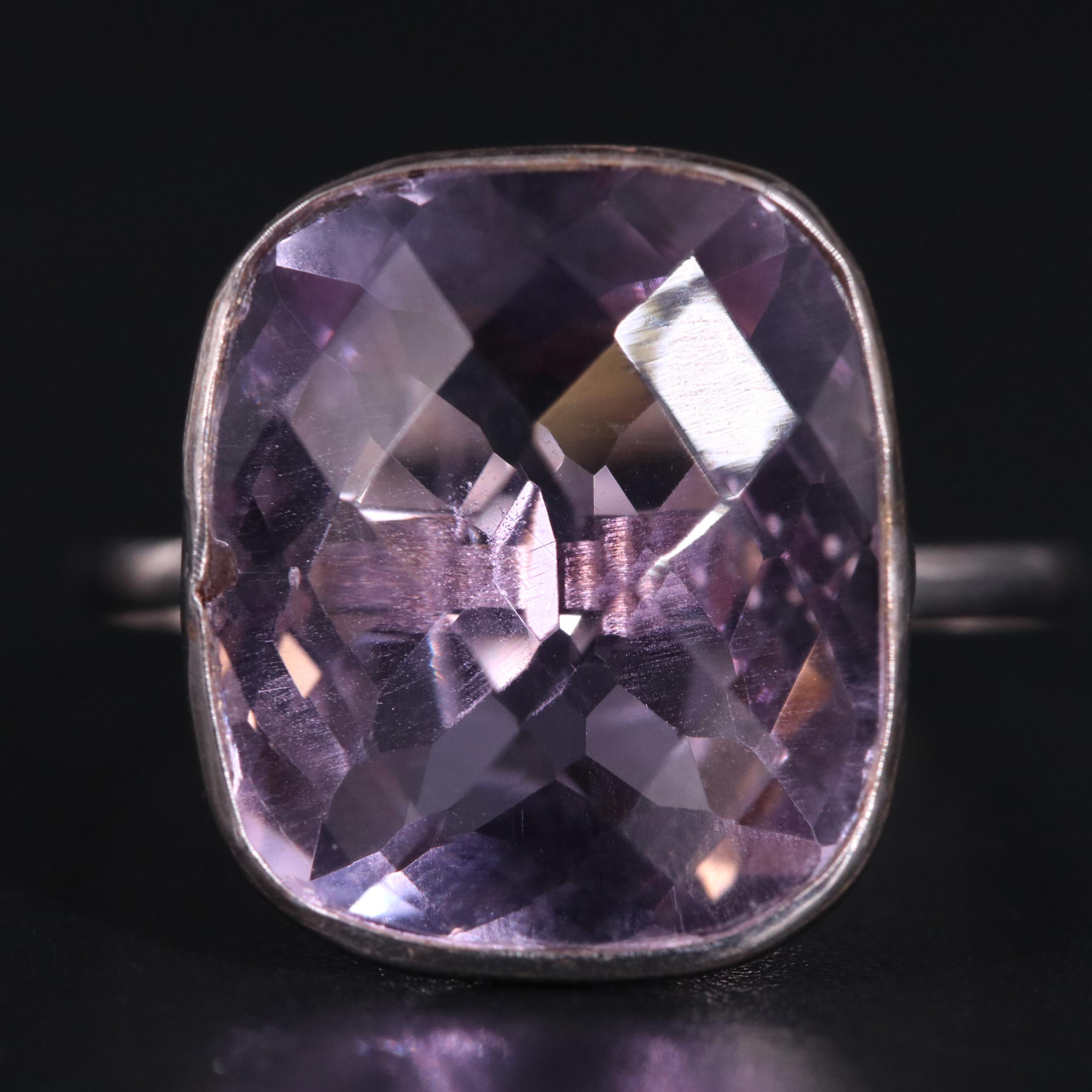 14K Amethyst Ring
