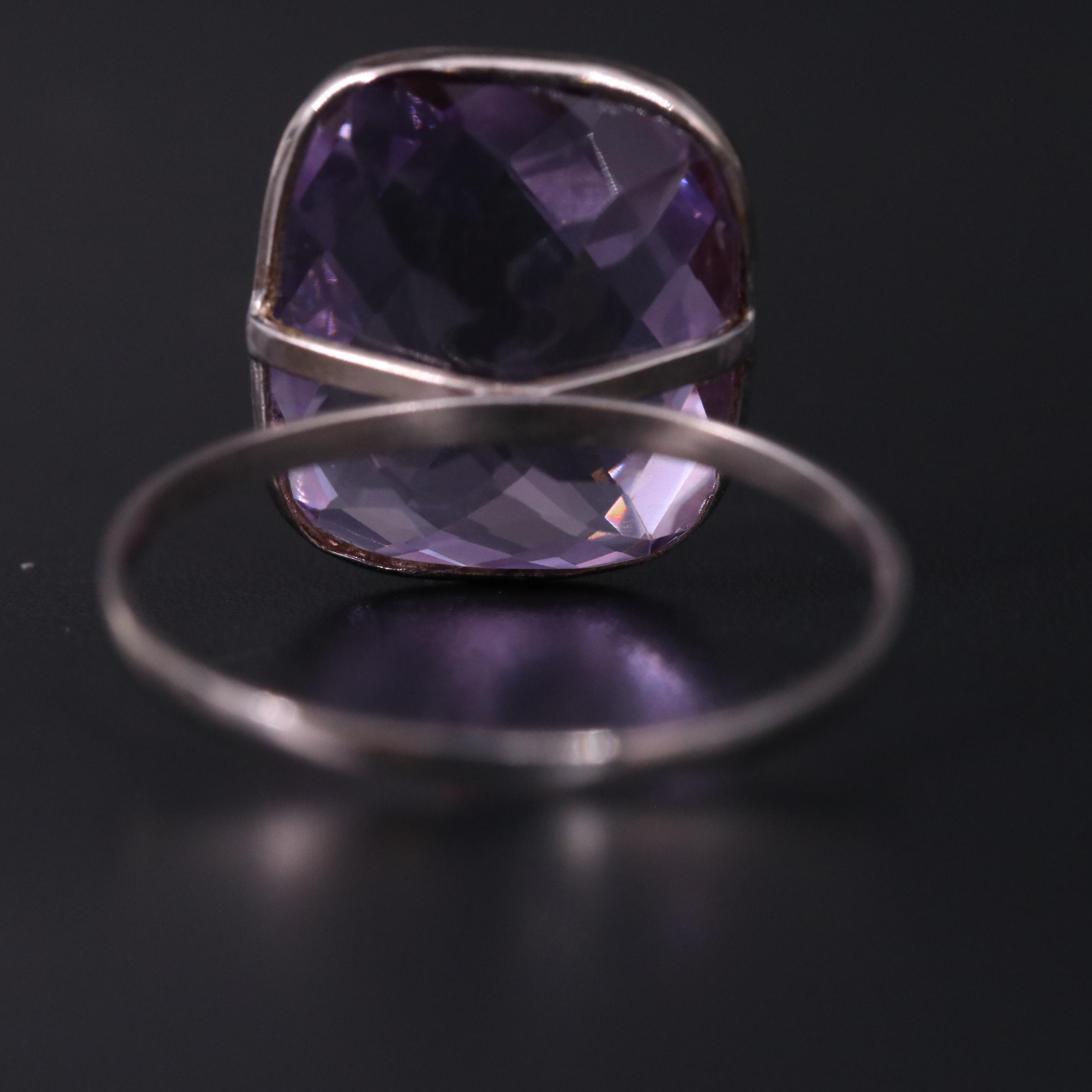 14K Amethyst Ring