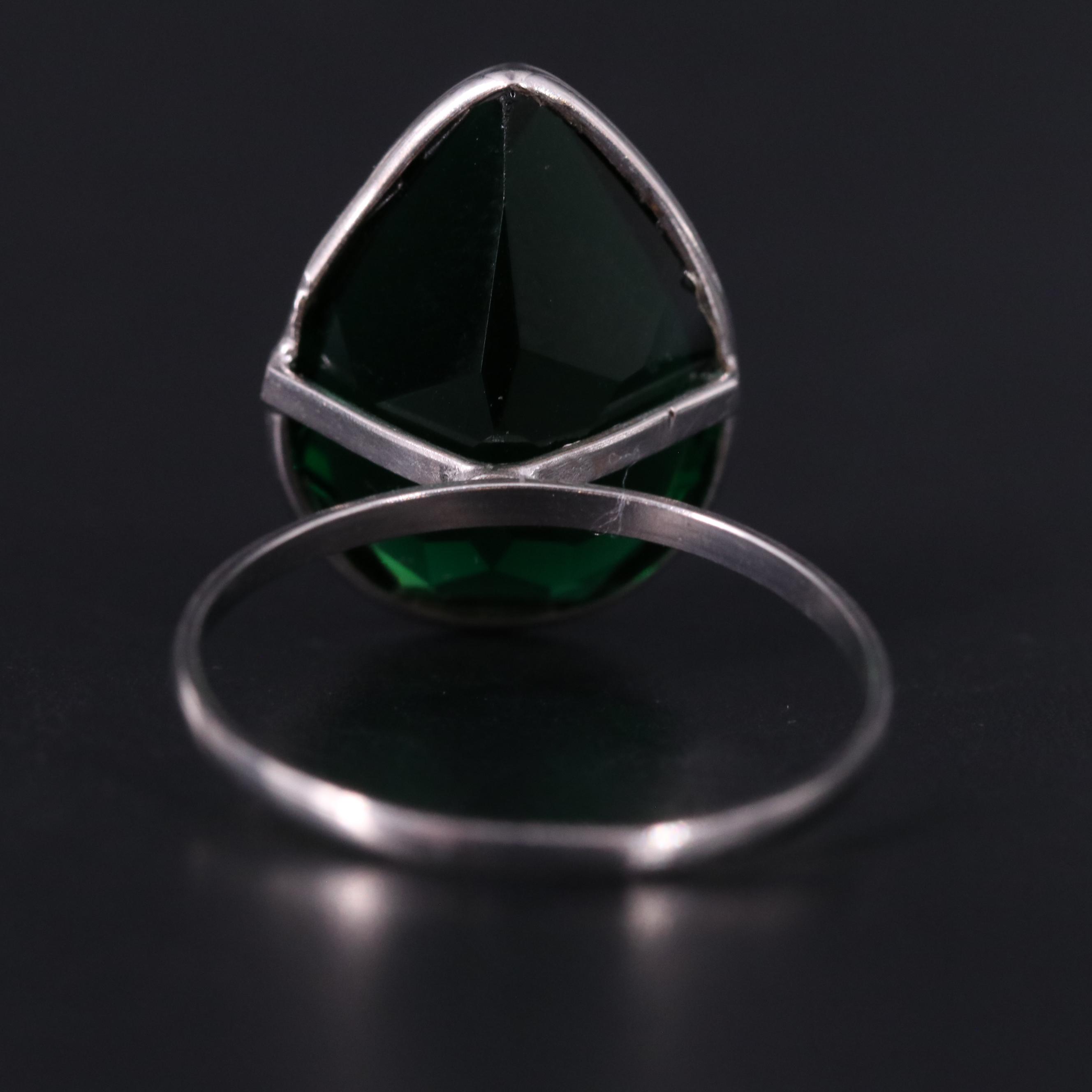 14K Emerald Ring