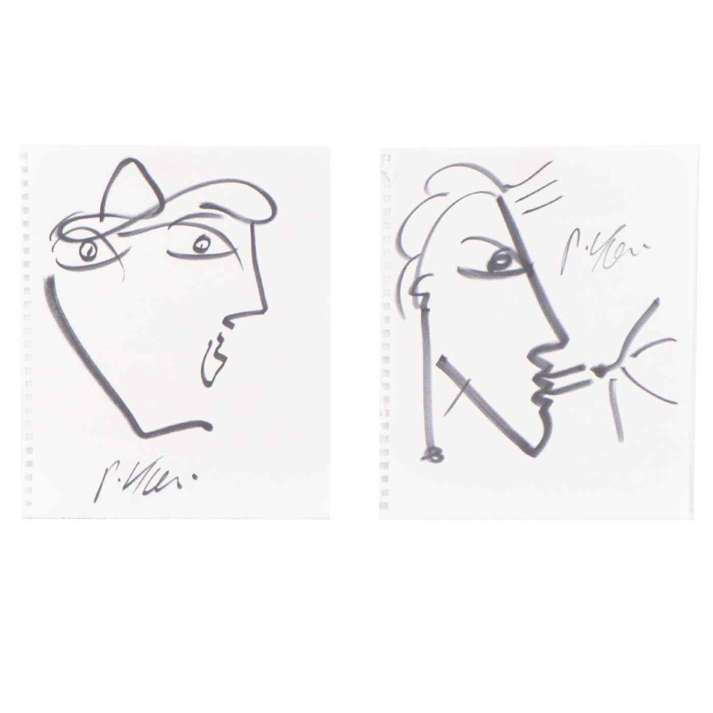 Peter Keil Ink Portraits