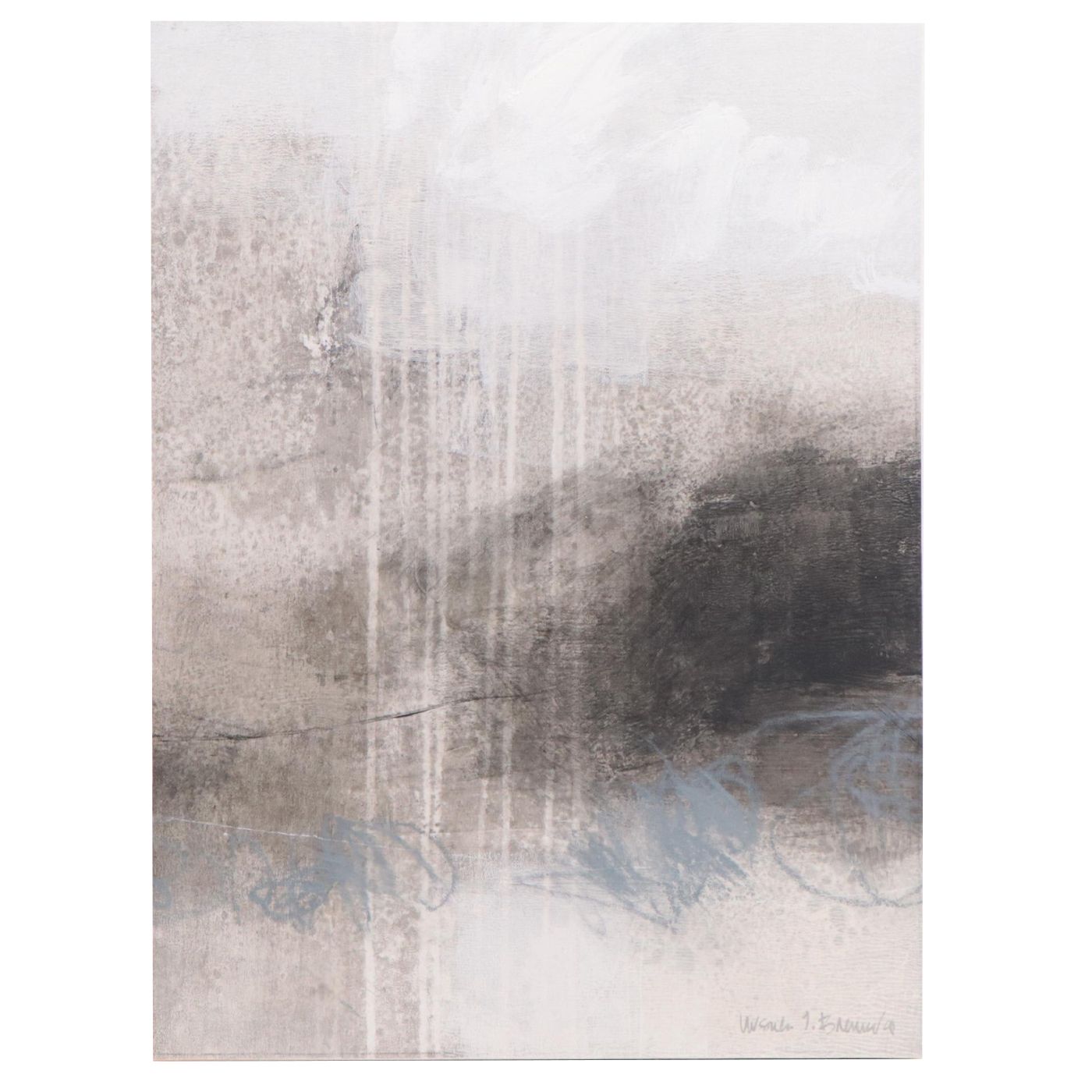 Ursula J. Brenner Mixed Media Painting, 21st Century