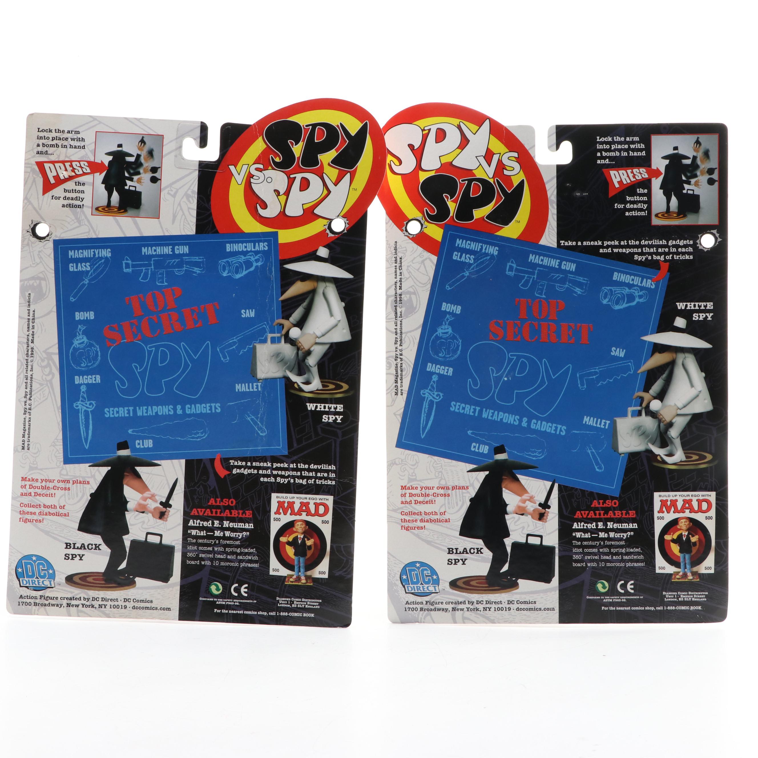 DC Direct MAD TV and Spy vs. Spy Action Figure Gift Set with Additional Figures