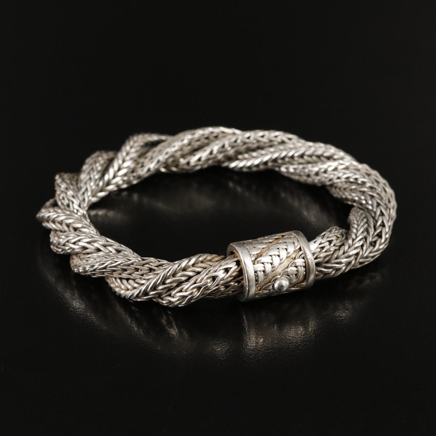 John Hardy Classic Chain Twisted Bracelet
