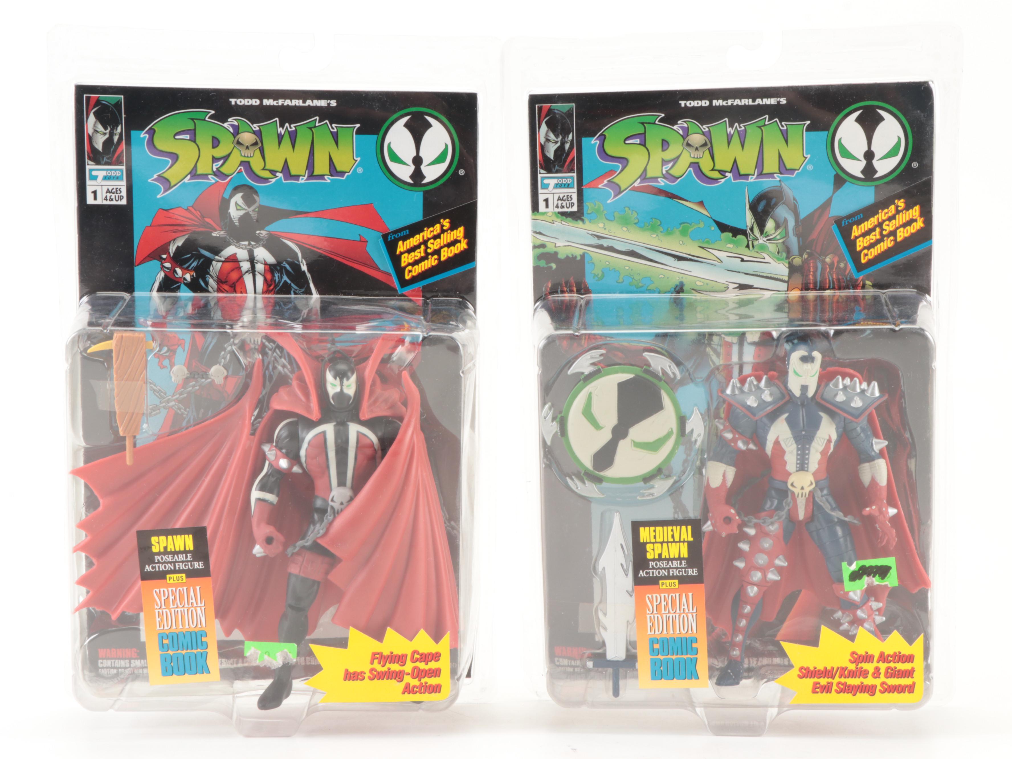 McFarlane Toys Spawn Series 1 Action Figures with Spawn, Overtkill and More