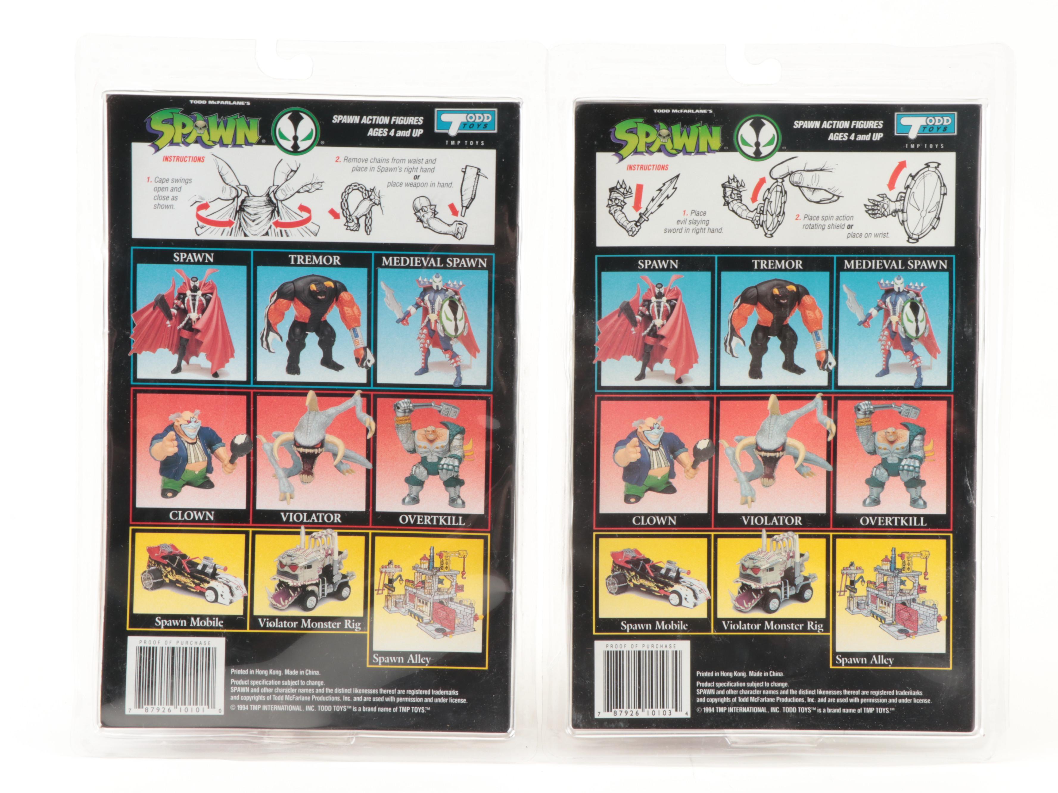 McFarlane Toys Spawn Series 1 Action Figures with Spawn, Overtkill and More