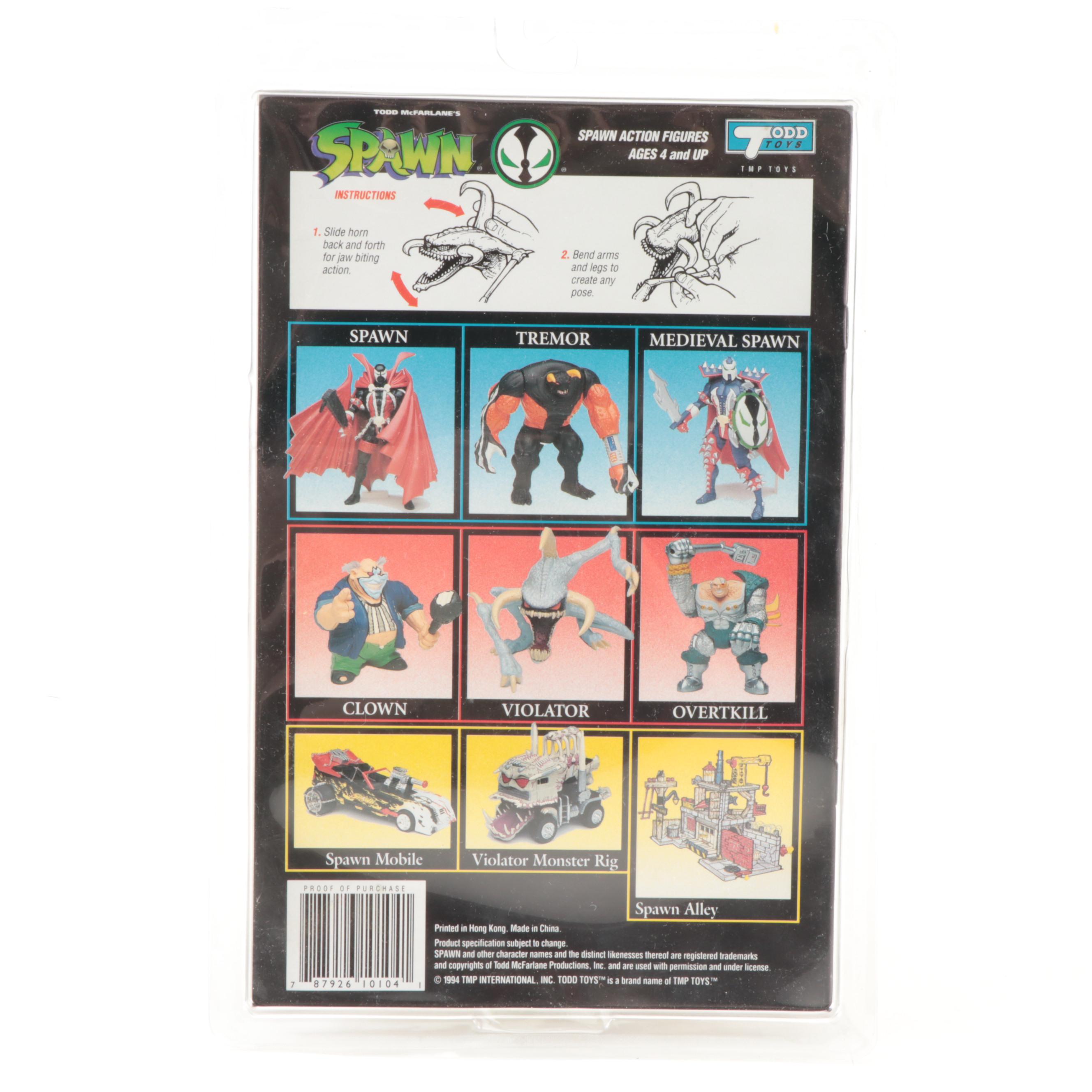 McFarlane Toys Spawn Series 1 Action Figures with Spawn, Overtkill and More