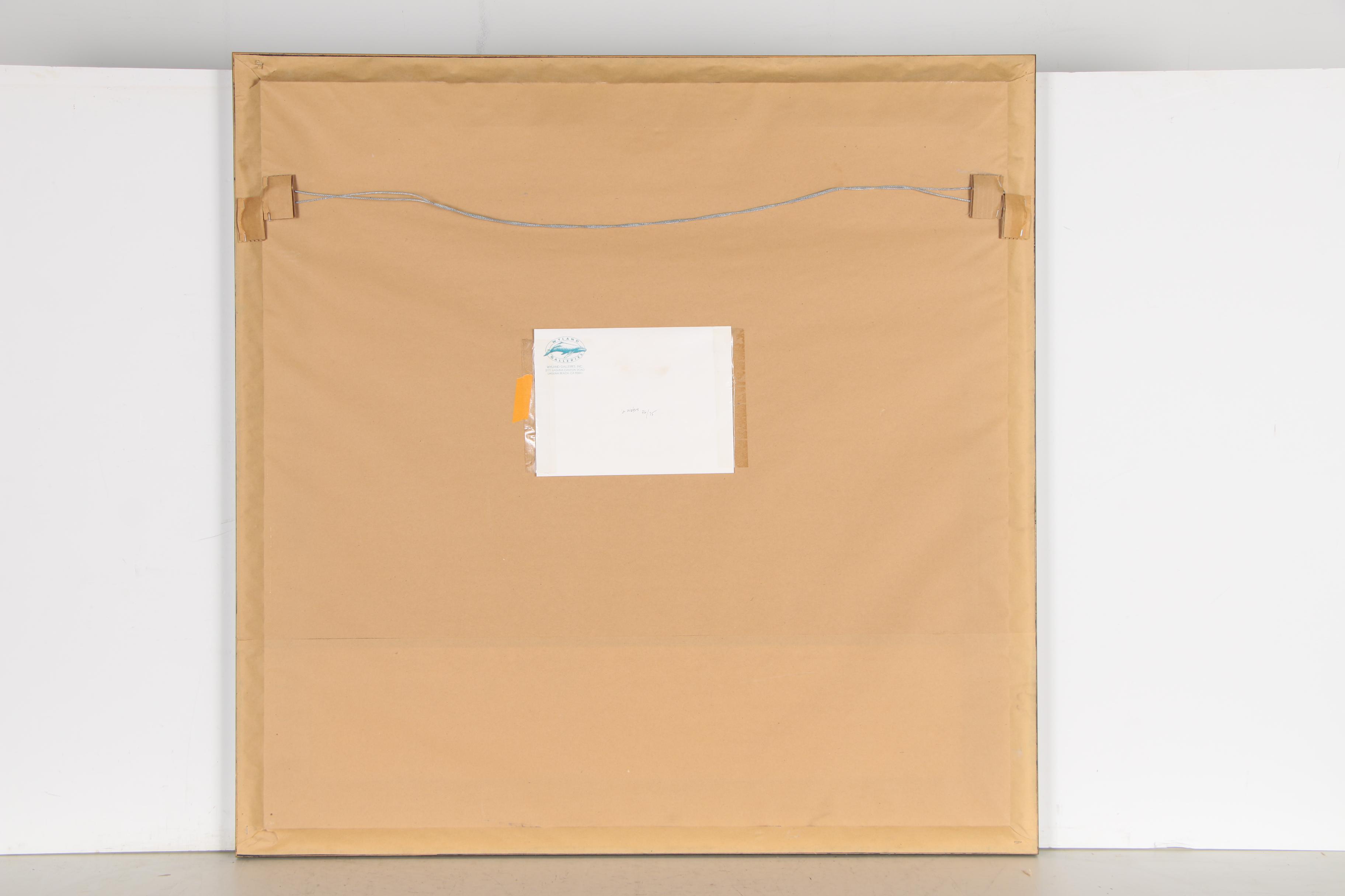 Robert Wyland and Roy Tabora Large Scale Cibachrome Print "Whale Waters"