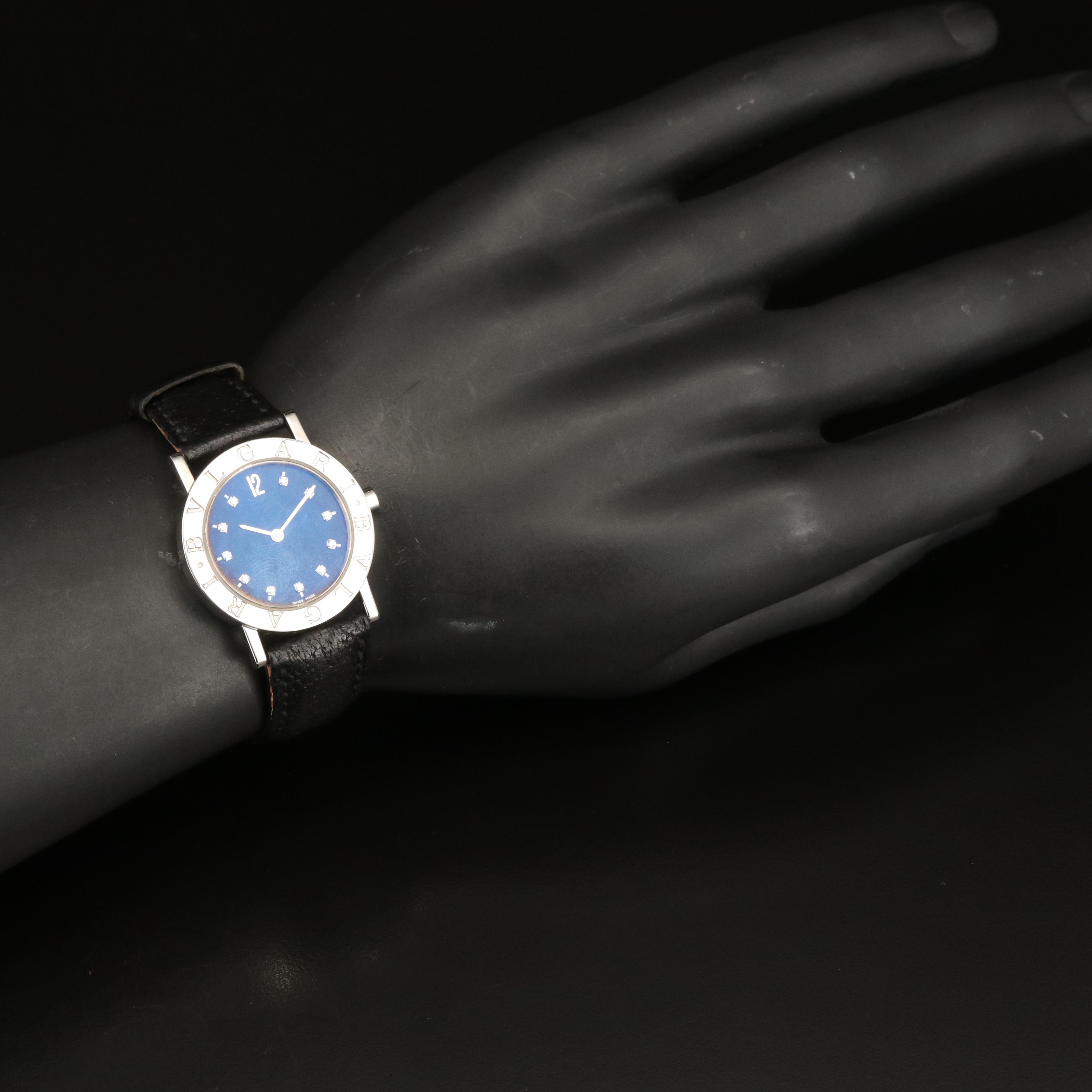 Diamond Dial BVLGARI Quartz Watch