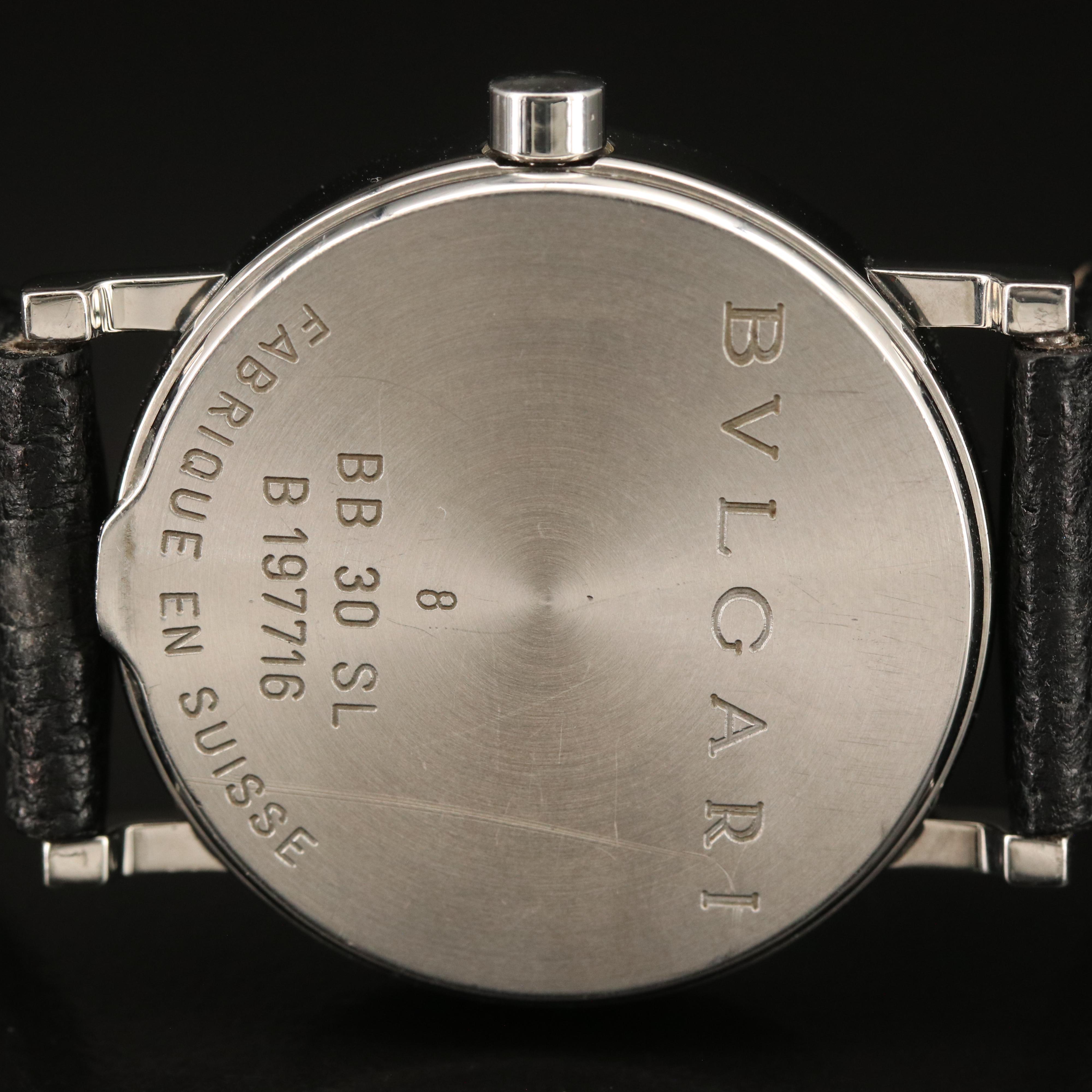 Diamond Dial BVLGARI Quartz Watch