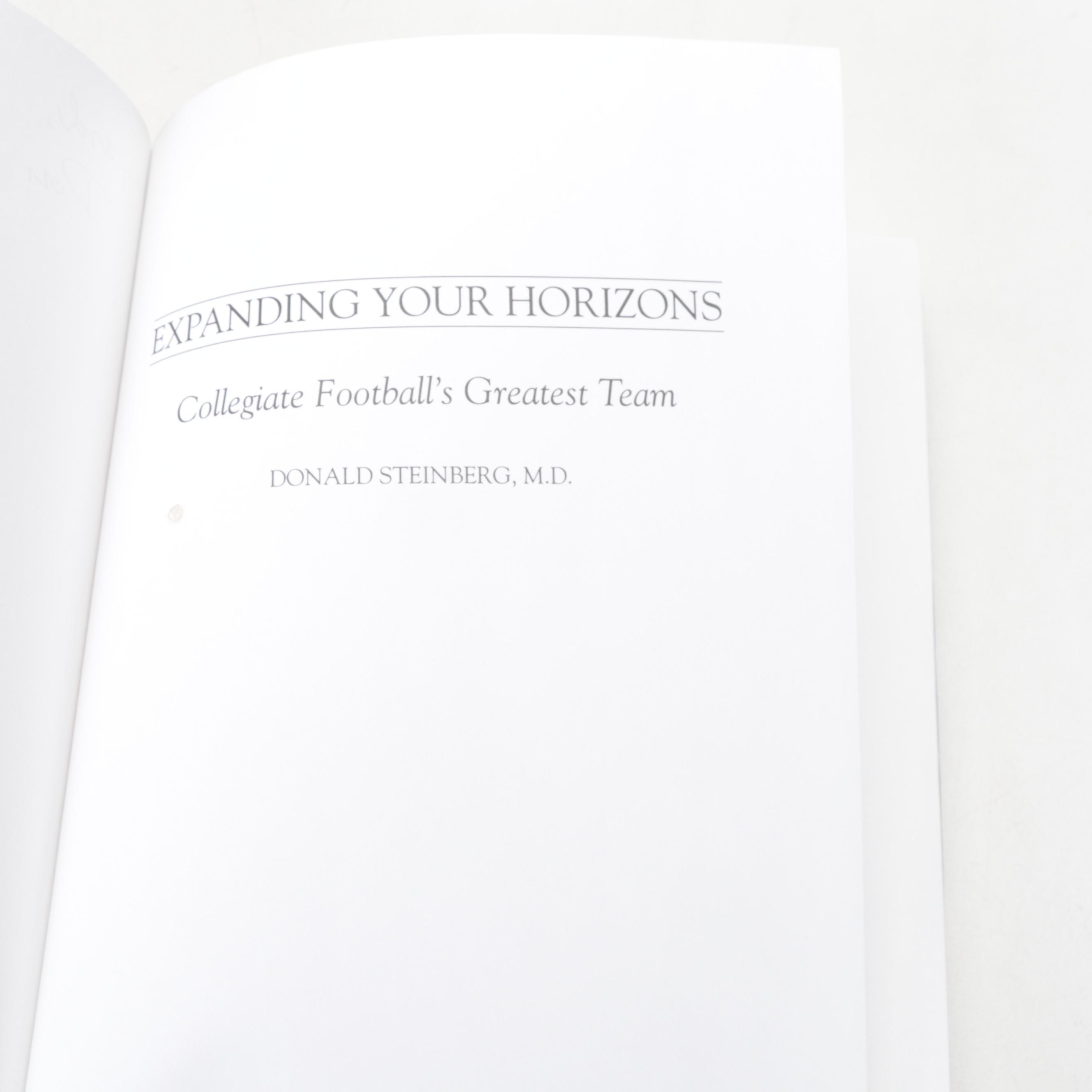 OSU Woody Hayes Signed "You Win with People" Book, Signed Hat, Football and More