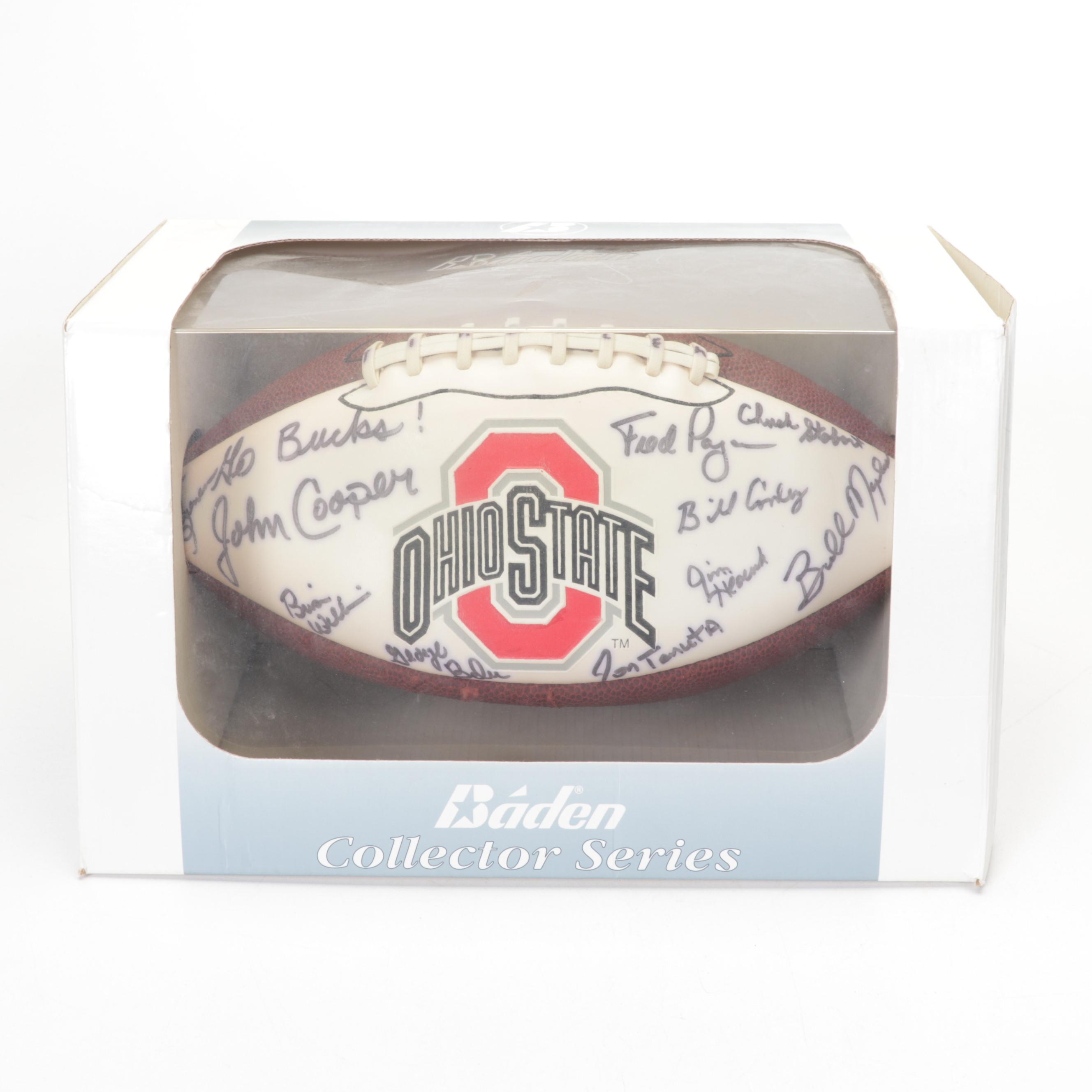 OSU Woody Hayes Signed "You Win with People" Book, Signed Hat, Football and More