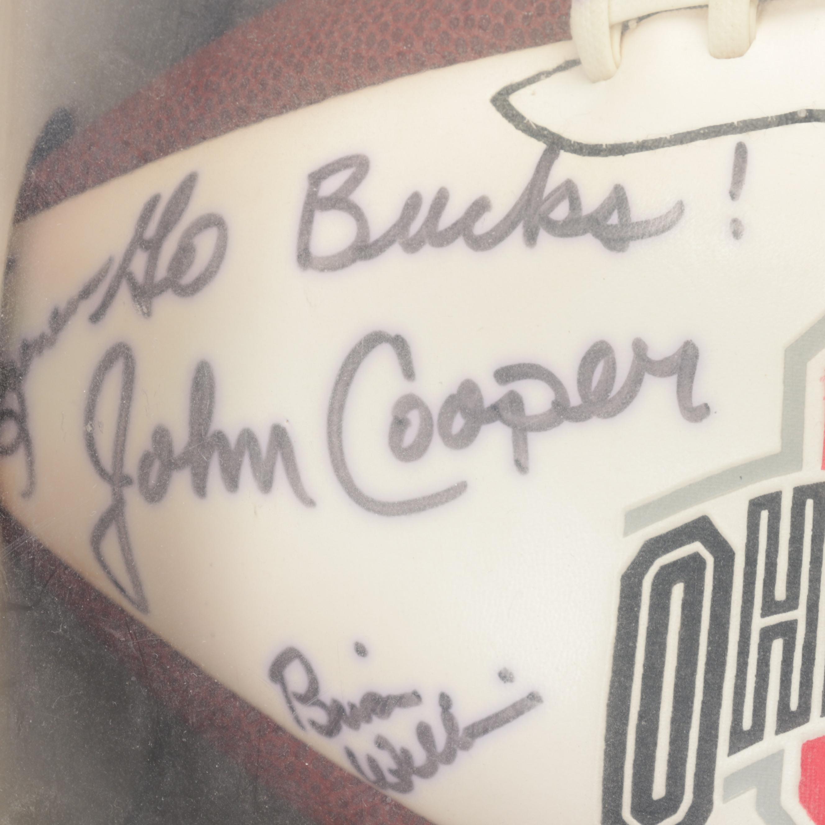 OSU Woody Hayes Signed "You Win with People" Book, Signed Hat, Football and More