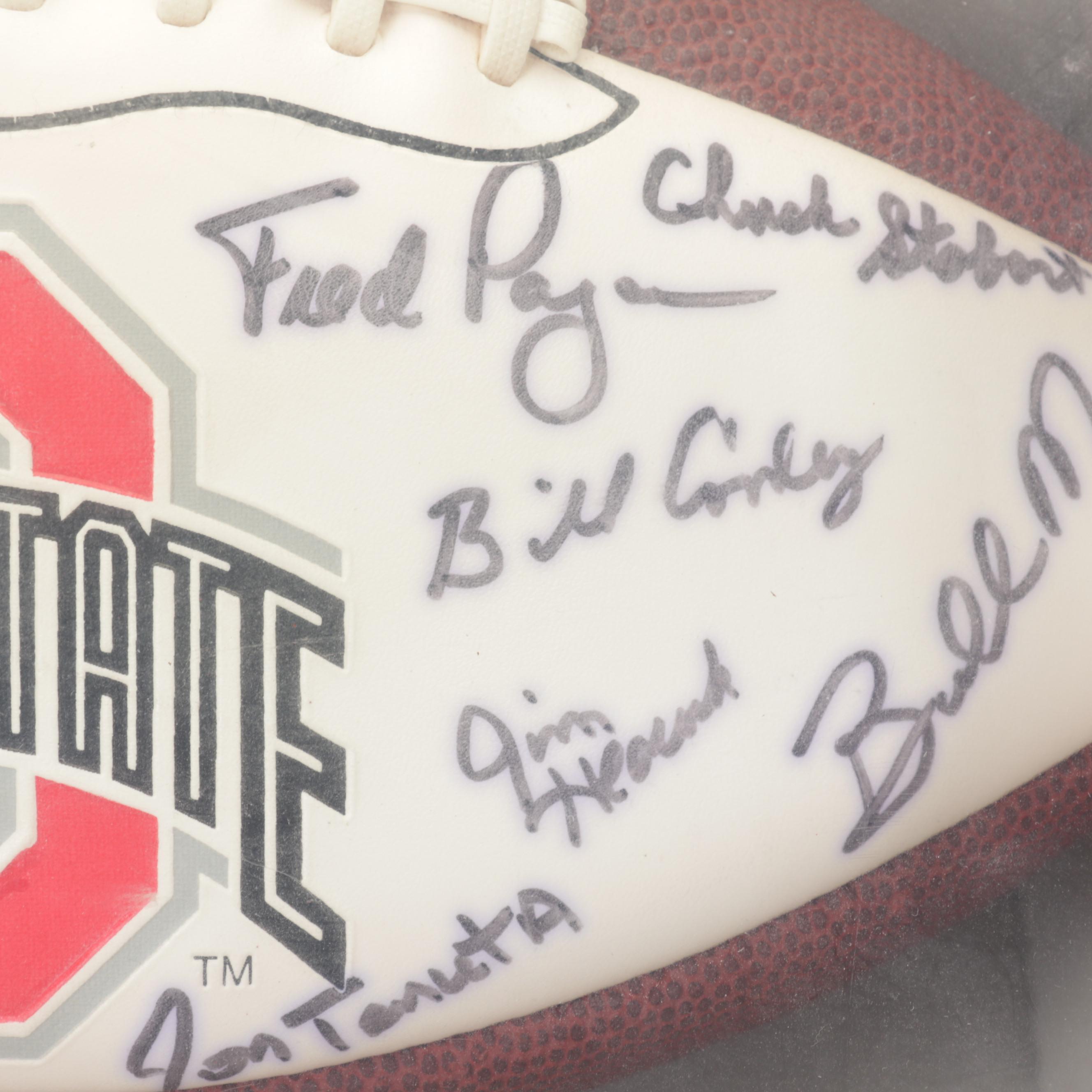 OSU Woody Hayes Signed "You Win with People" Book, Signed Hat, Football and More