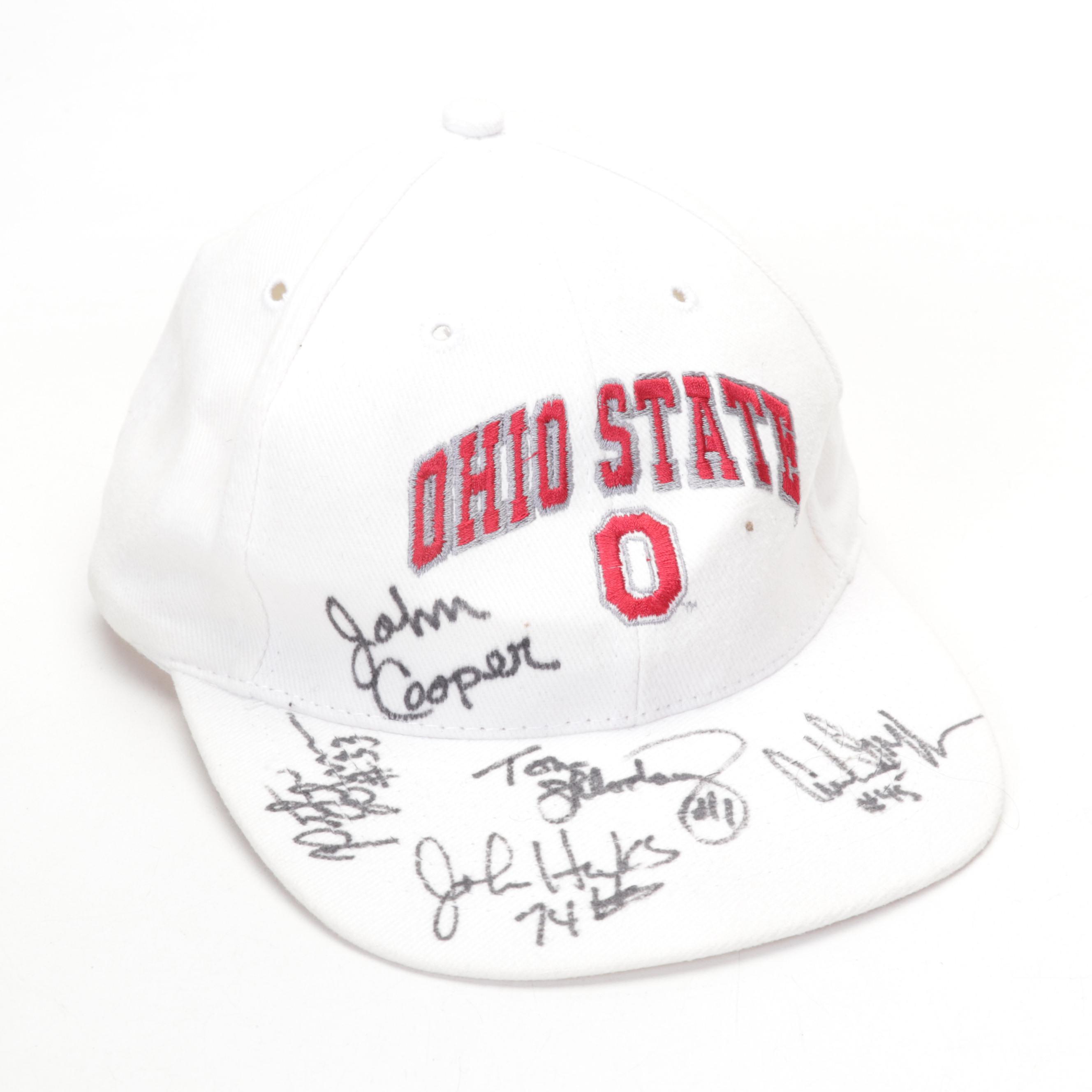 OSU Woody Hayes Signed "You Win with People" Book, Signed Hat, Football and More
