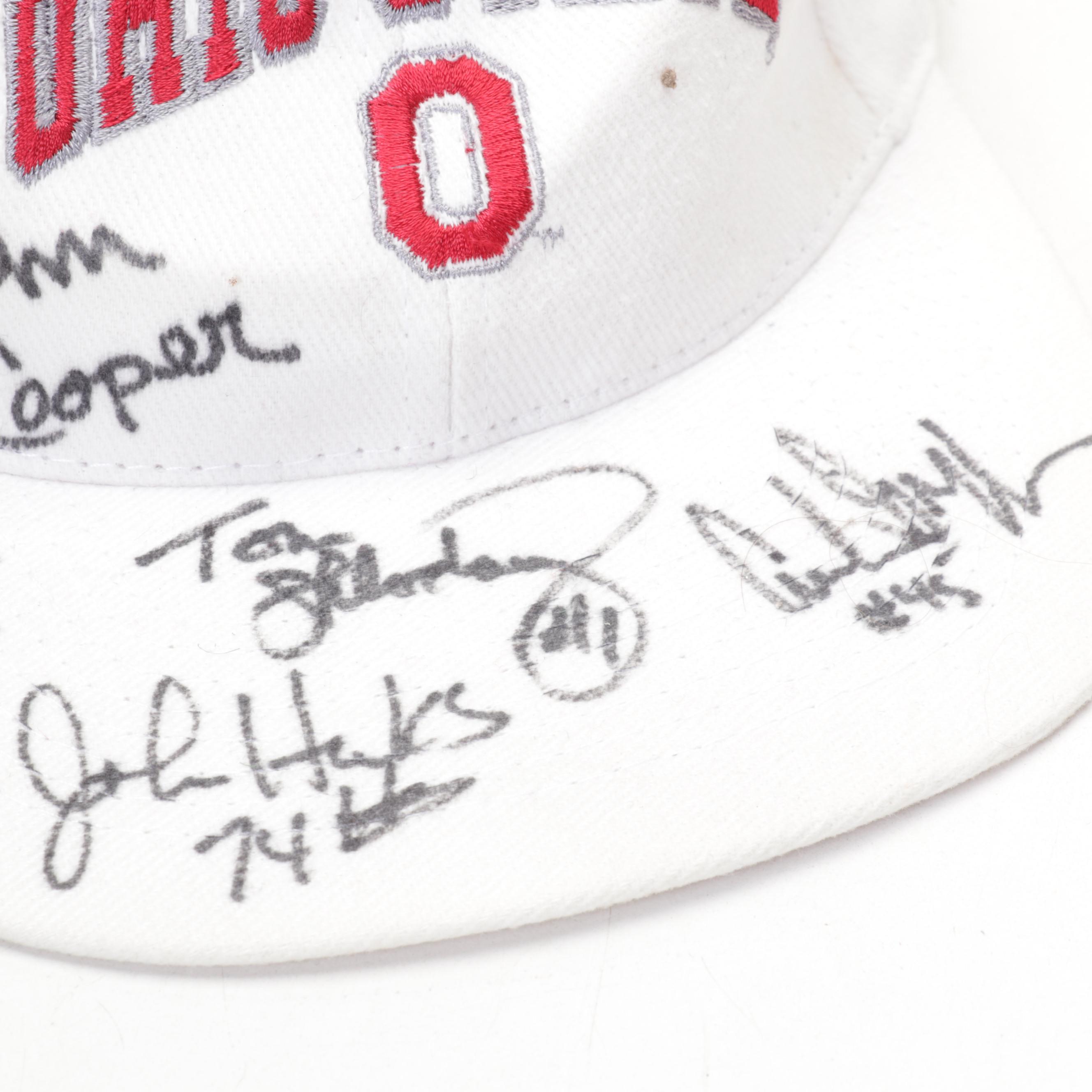 OSU Woody Hayes Signed "You Win with People" Book, Signed Hat, Football and More