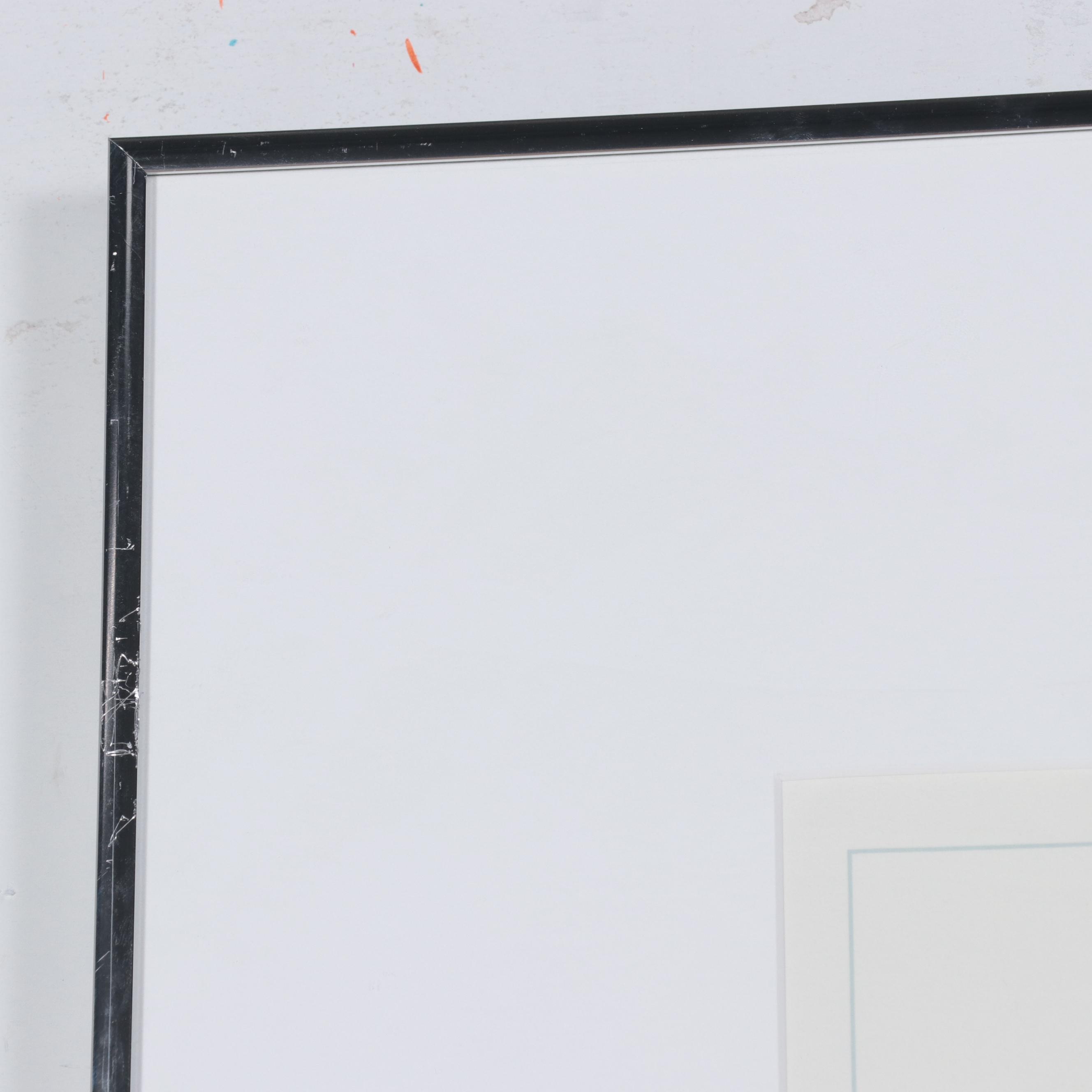 John Plumb Serigraph "Colour Ladder A," 1970