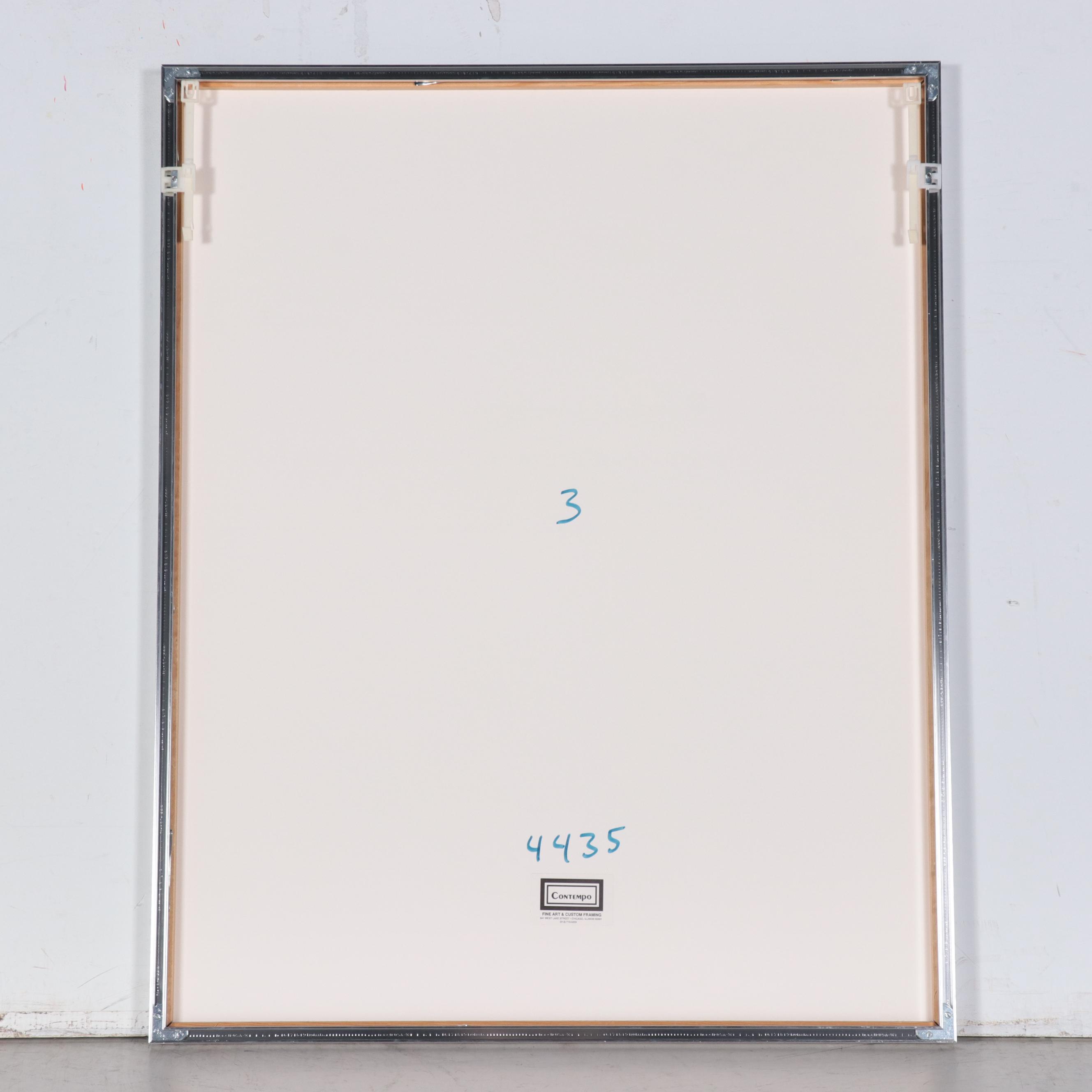 John Plumb Serigraph "Colour Ladder A," 1970