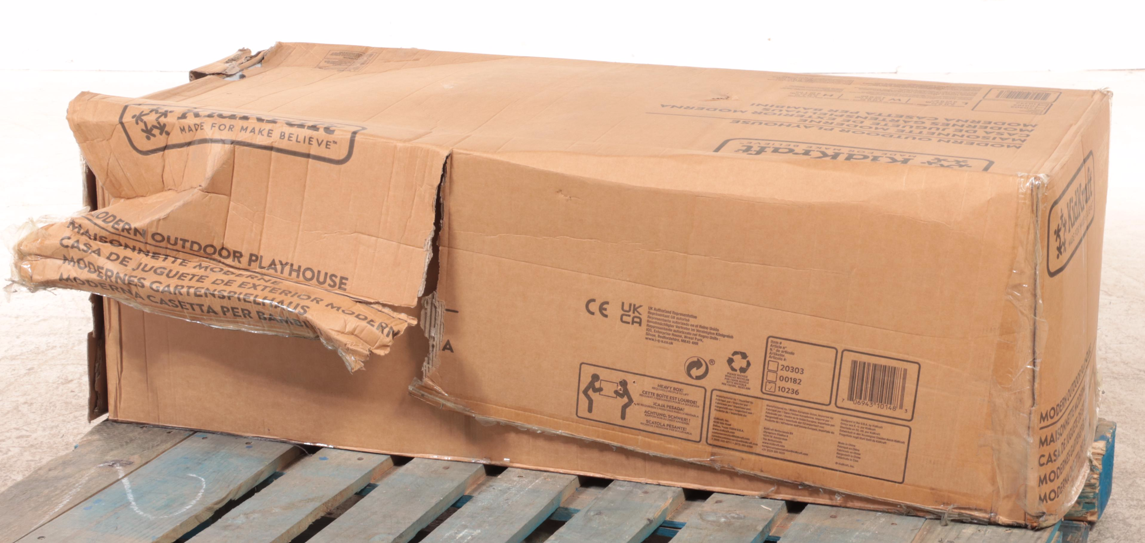 KidKraft Modern Wooden Outdoor Playhouse