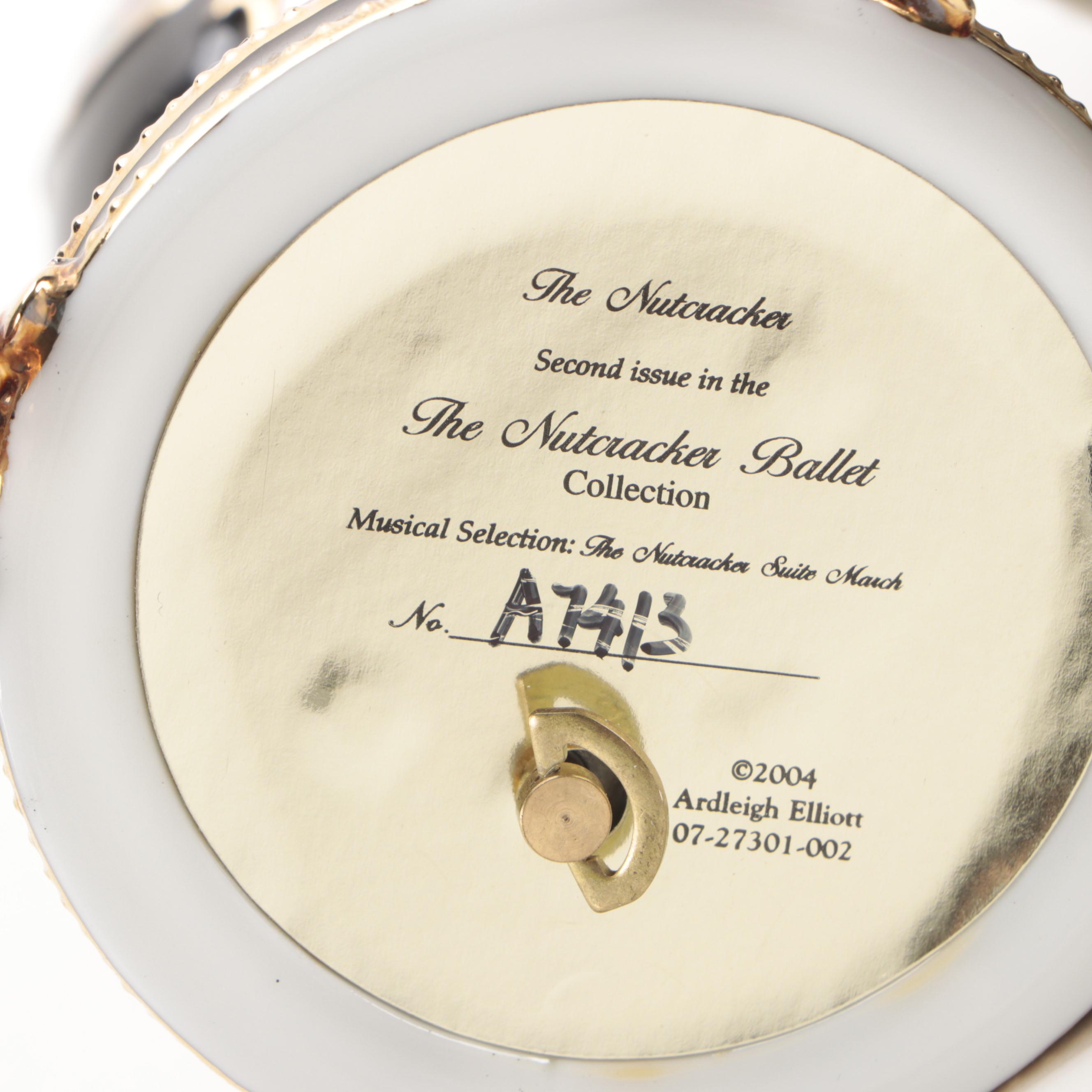 Ardleigh Elliott Nutcracker Music Box and Other Egg Music Box