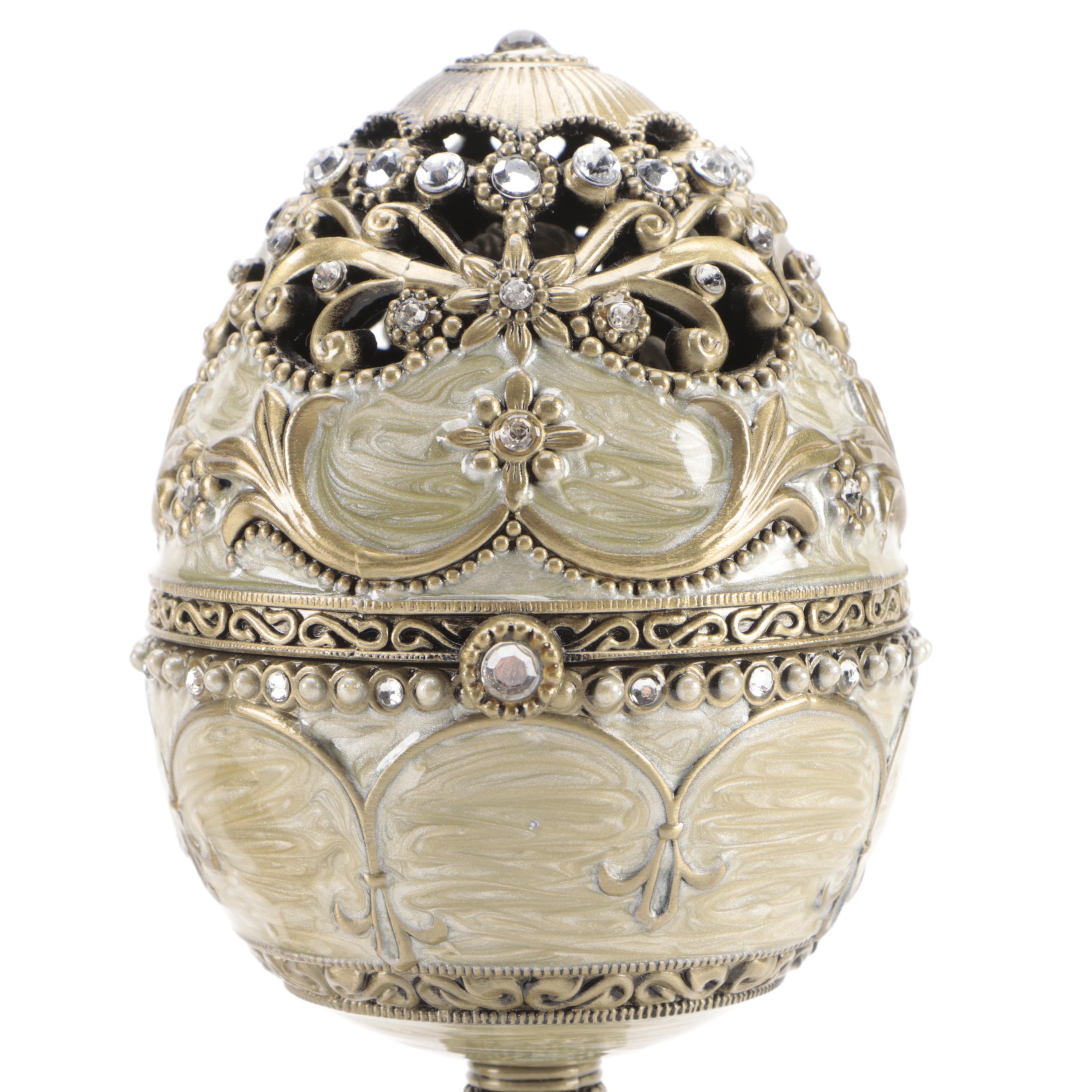 Ardleigh Elliott Nutcracker Music Box and Other Egg Music Box