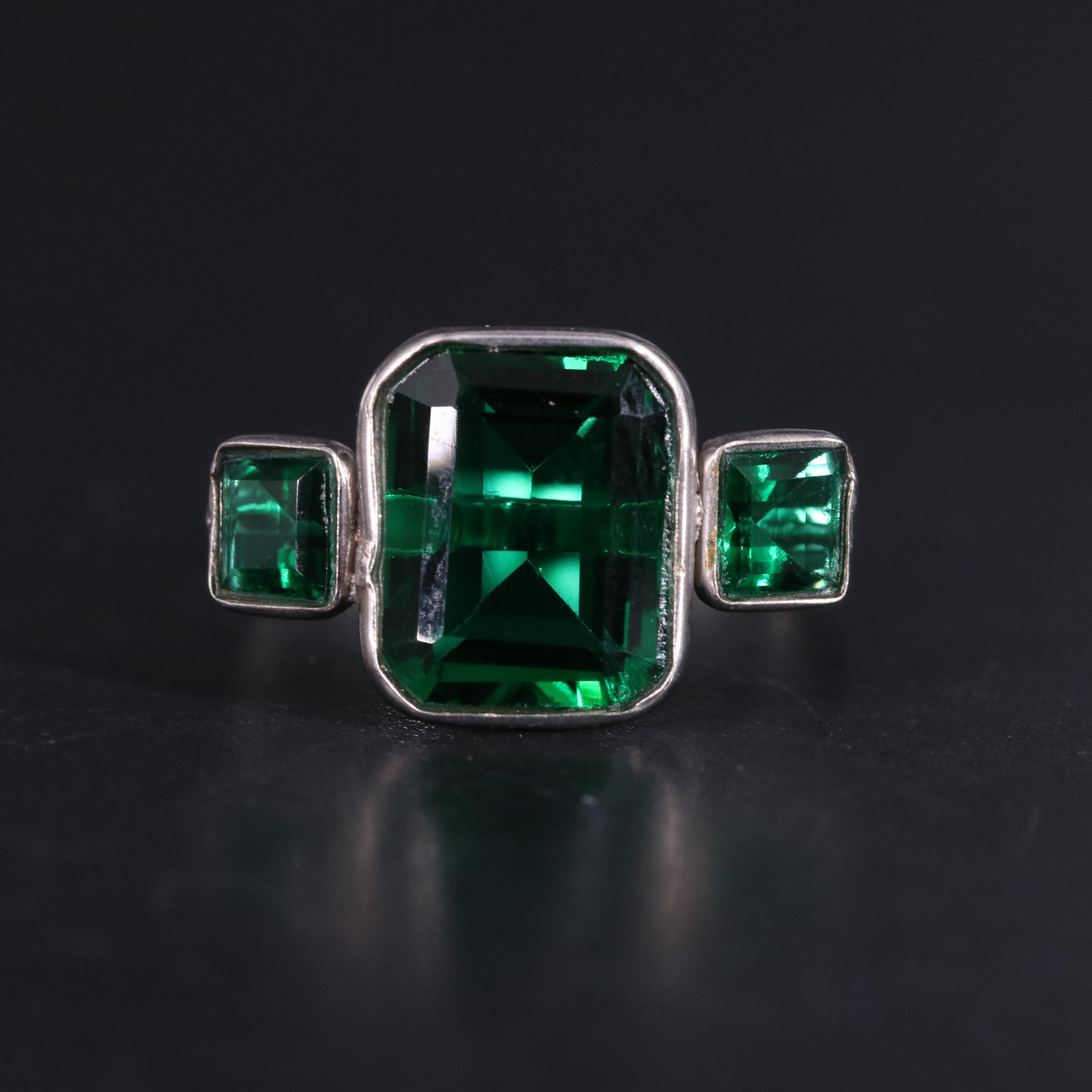 14K Emerald Ring