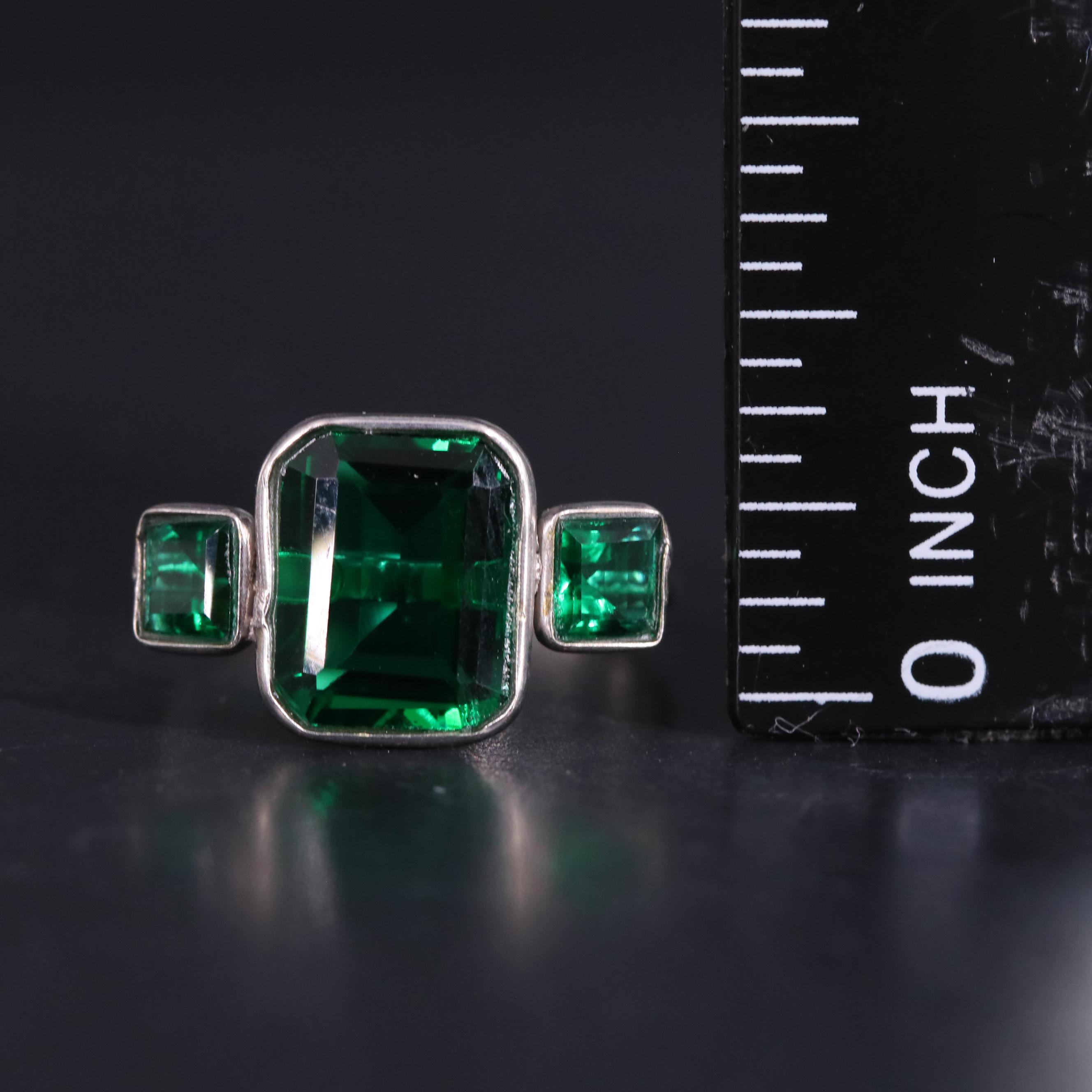 14K Emerald Ring