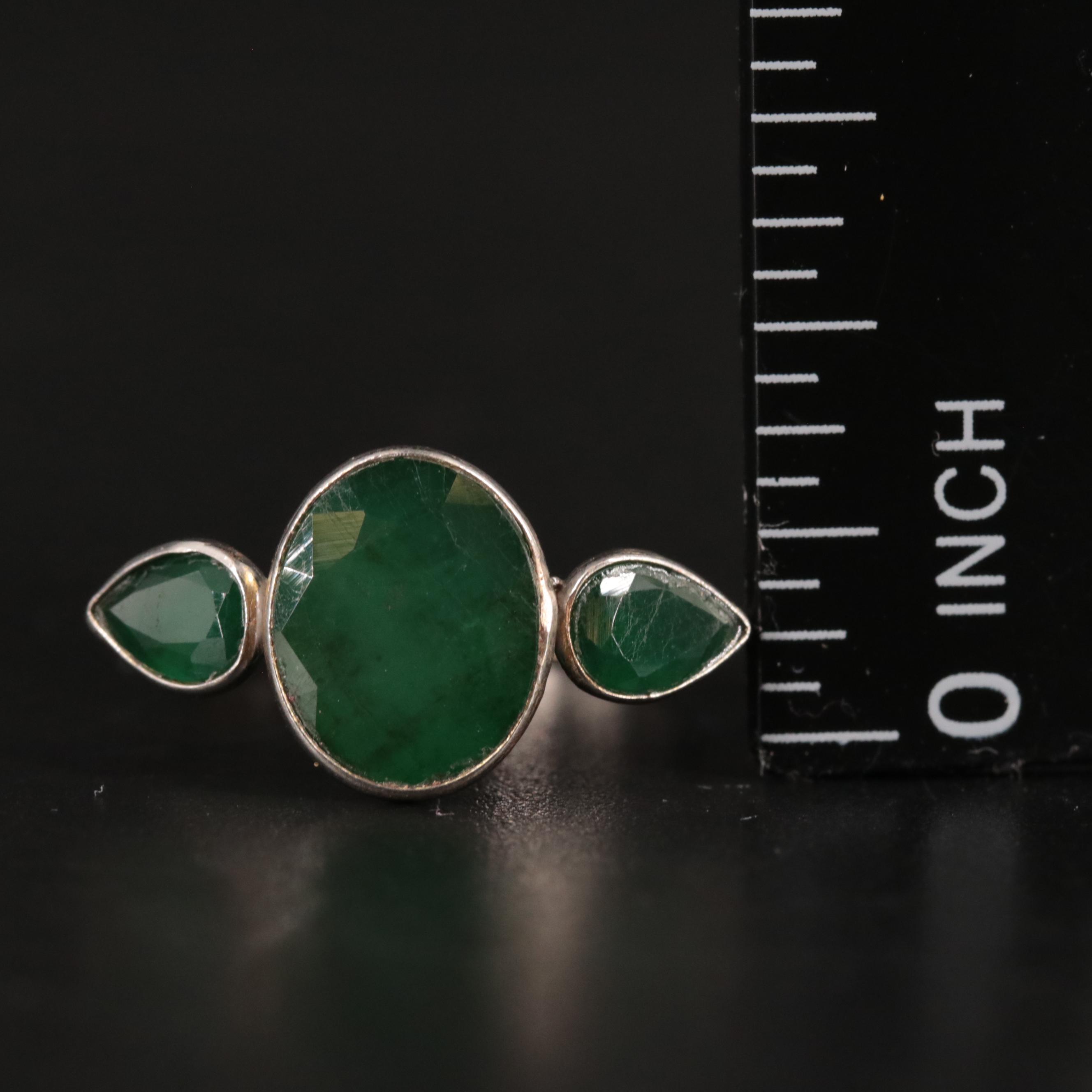 14K Emerald Ring