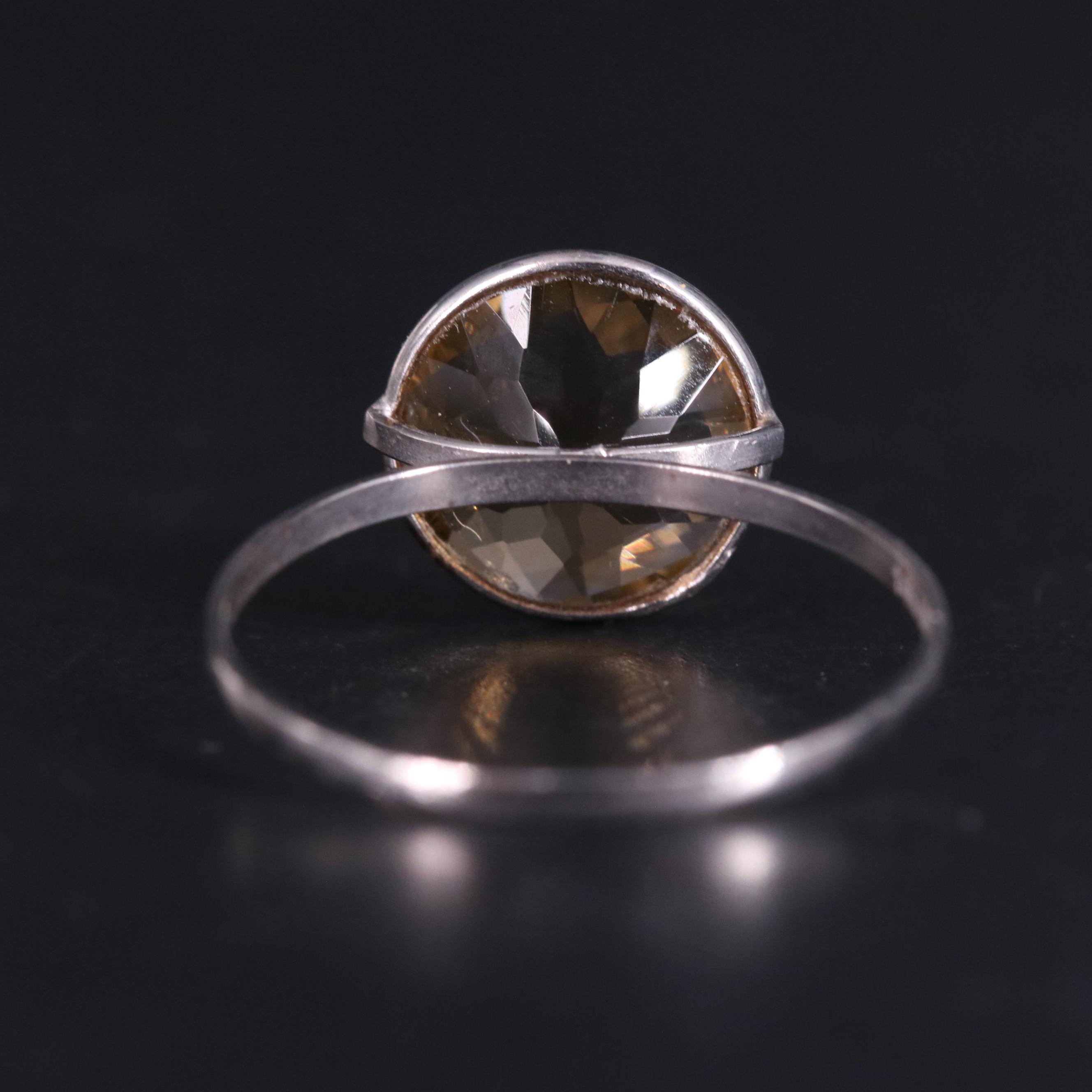 14K Citrine Ring