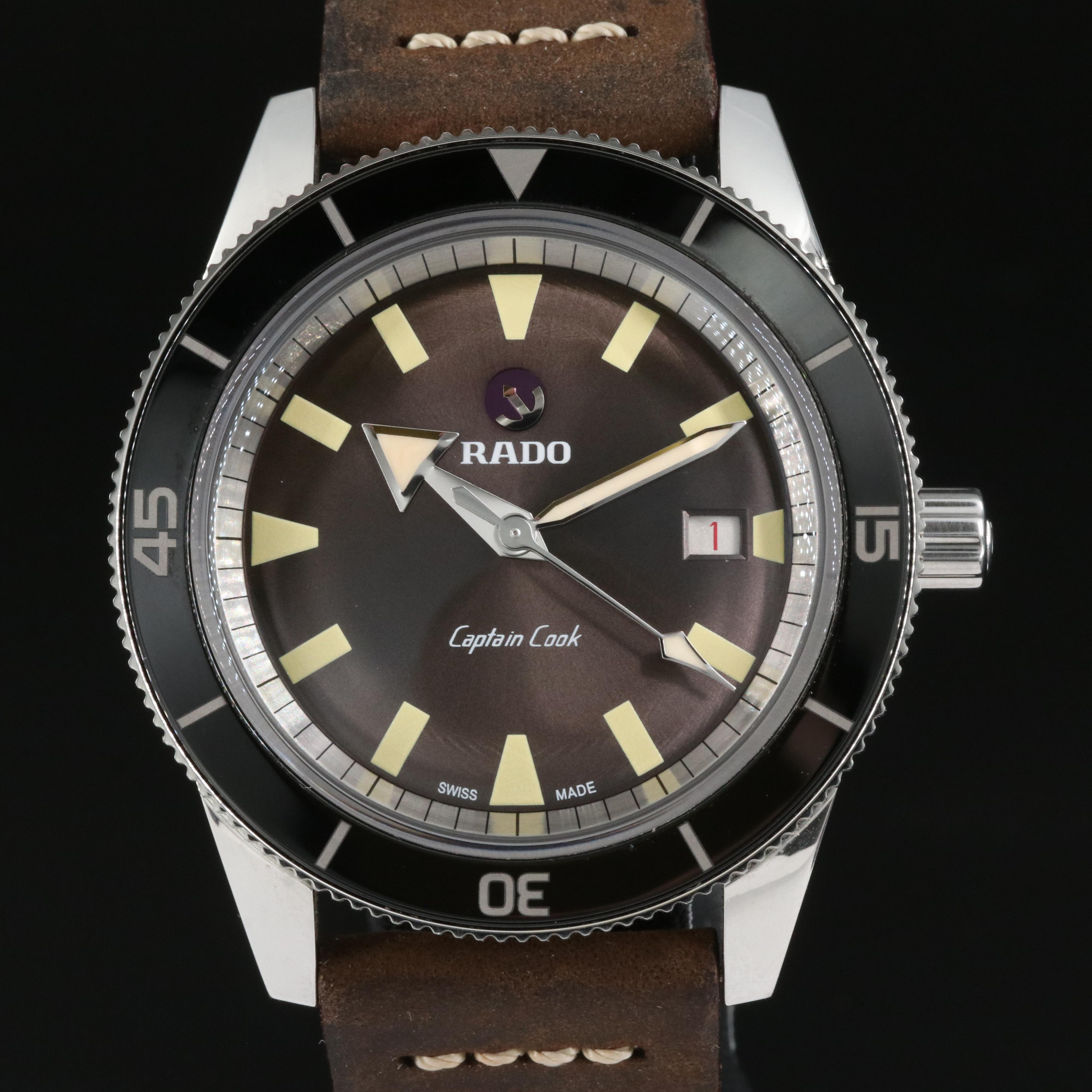 Rado Captain Cook Automatic Watch with Extra Straps