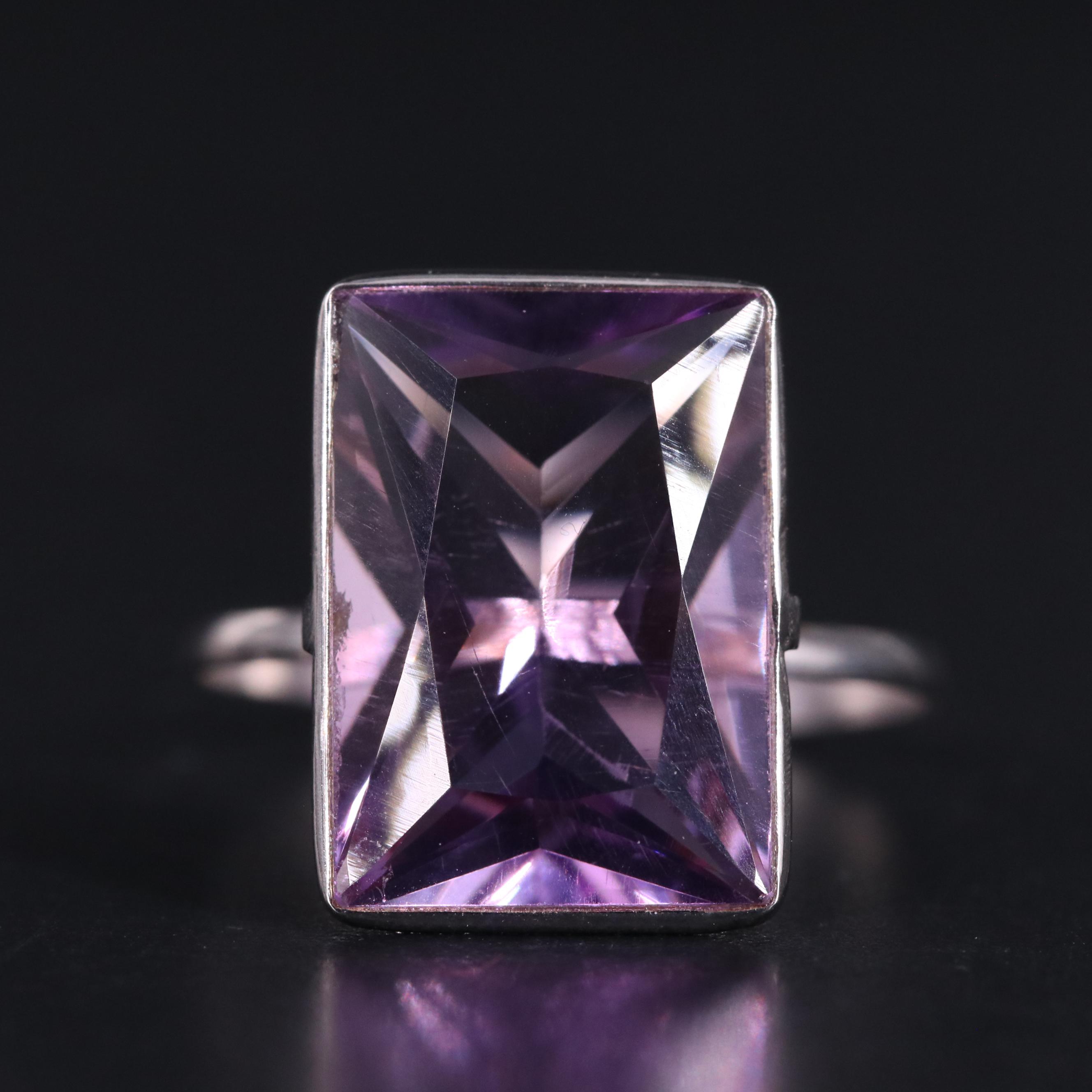 14K Amethyst Ring