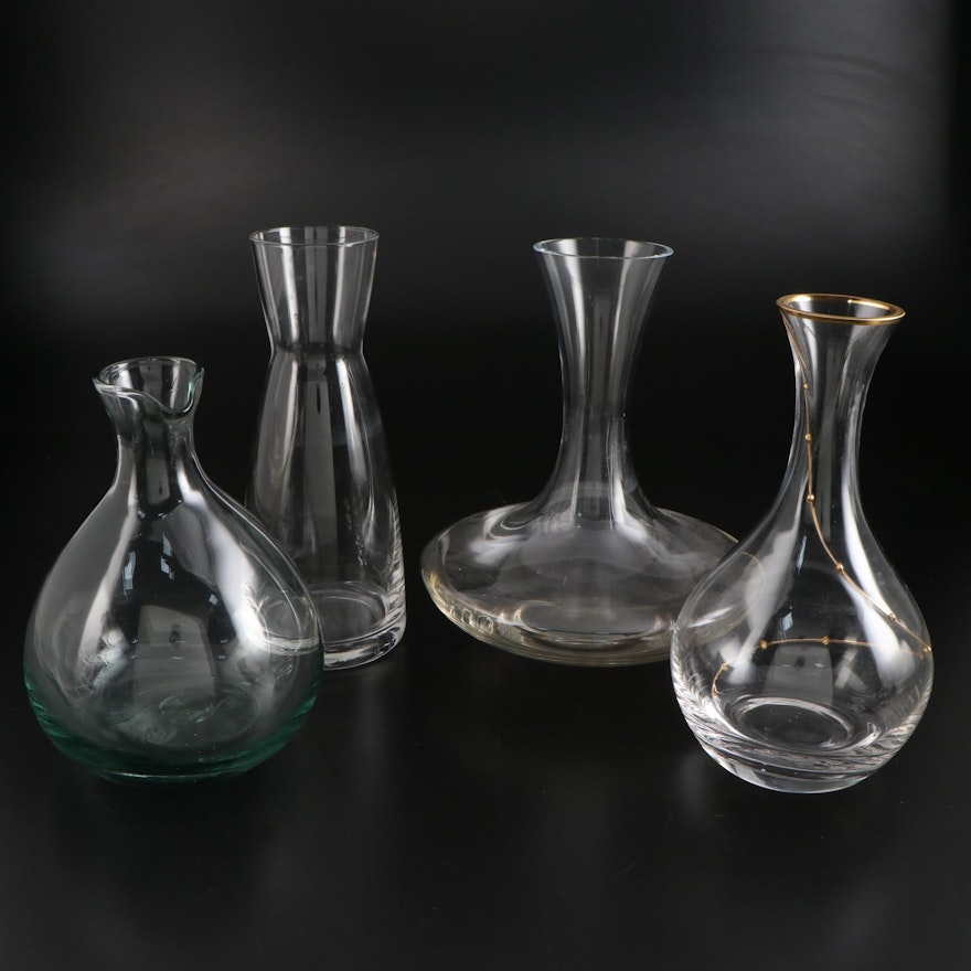 Bormioli Rocco and Other Glass Water Carafes