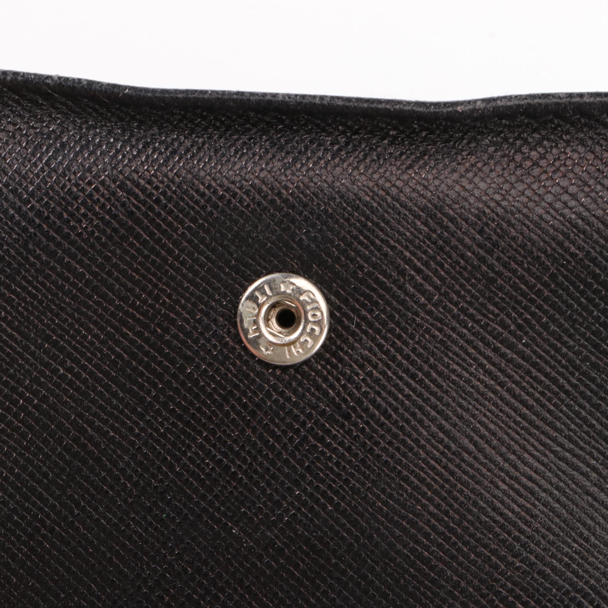 Prada Compact Bifold Wallet in Saffiano Leather