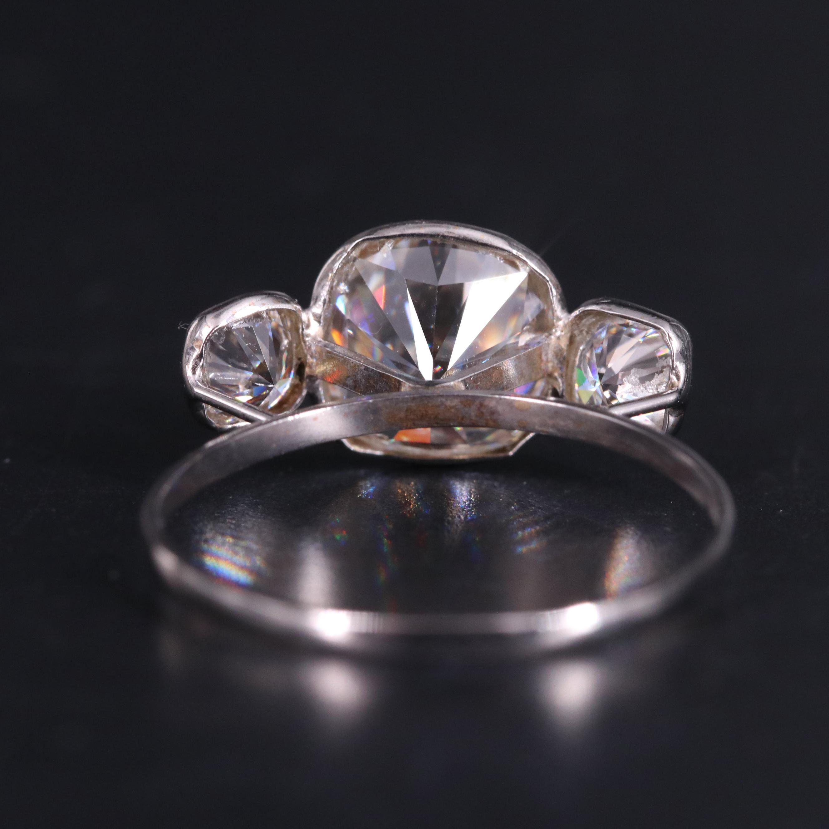 14K Moissanite Ring