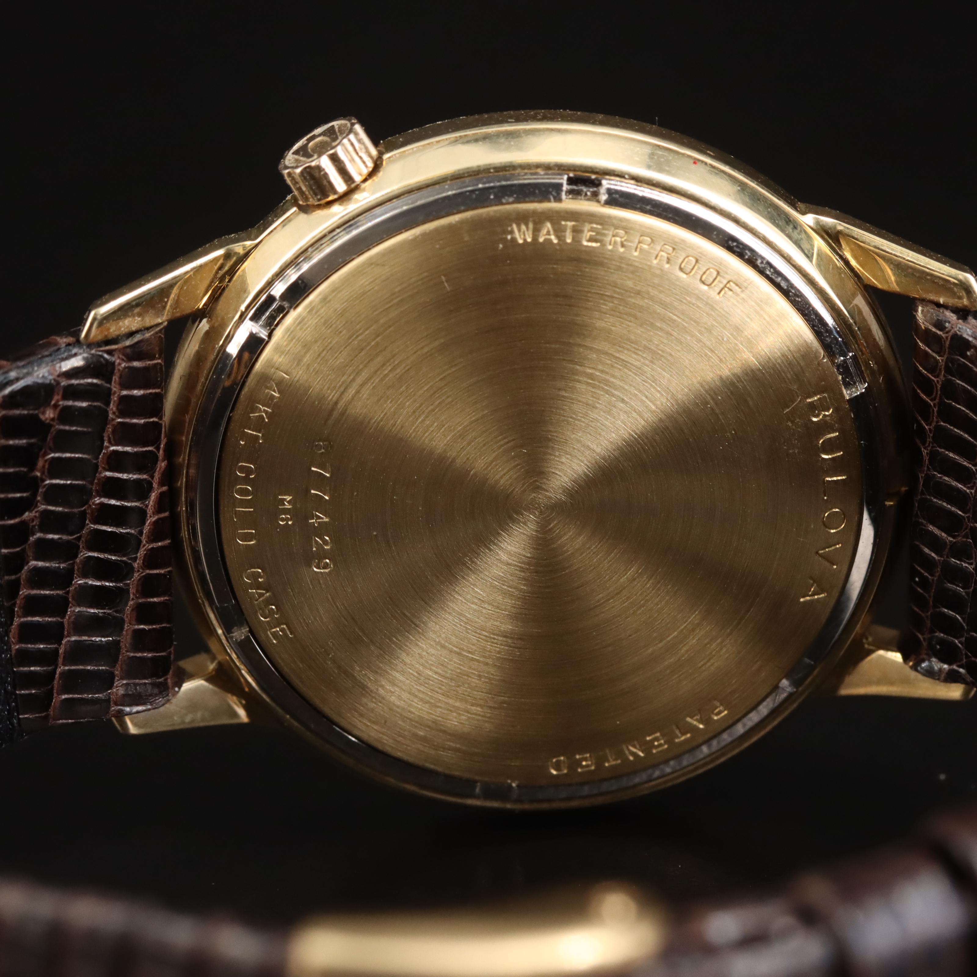 14K Mickey Mouse Bulova Accutron Watch