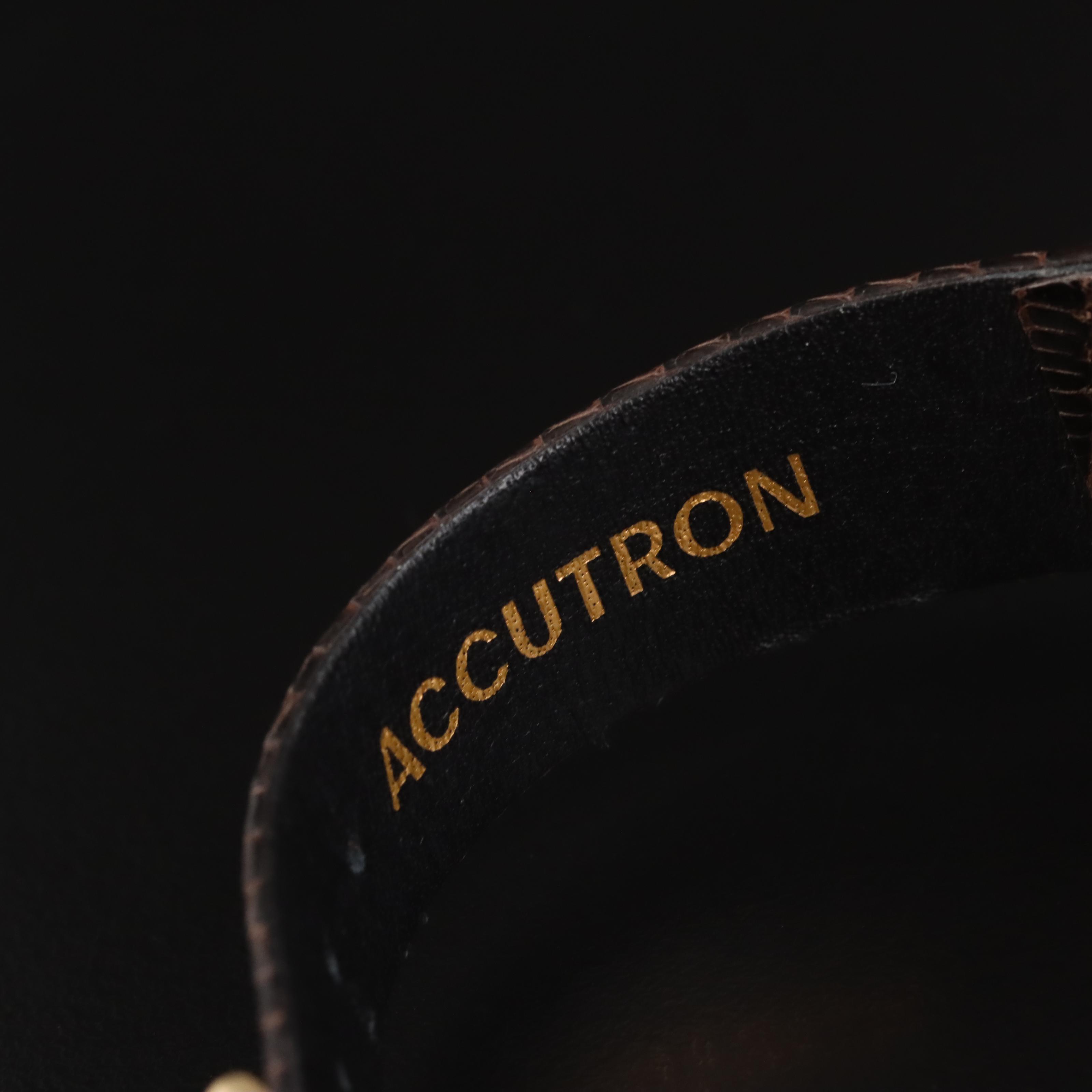 14K Mickey Mouse Bulova Accutron Watch