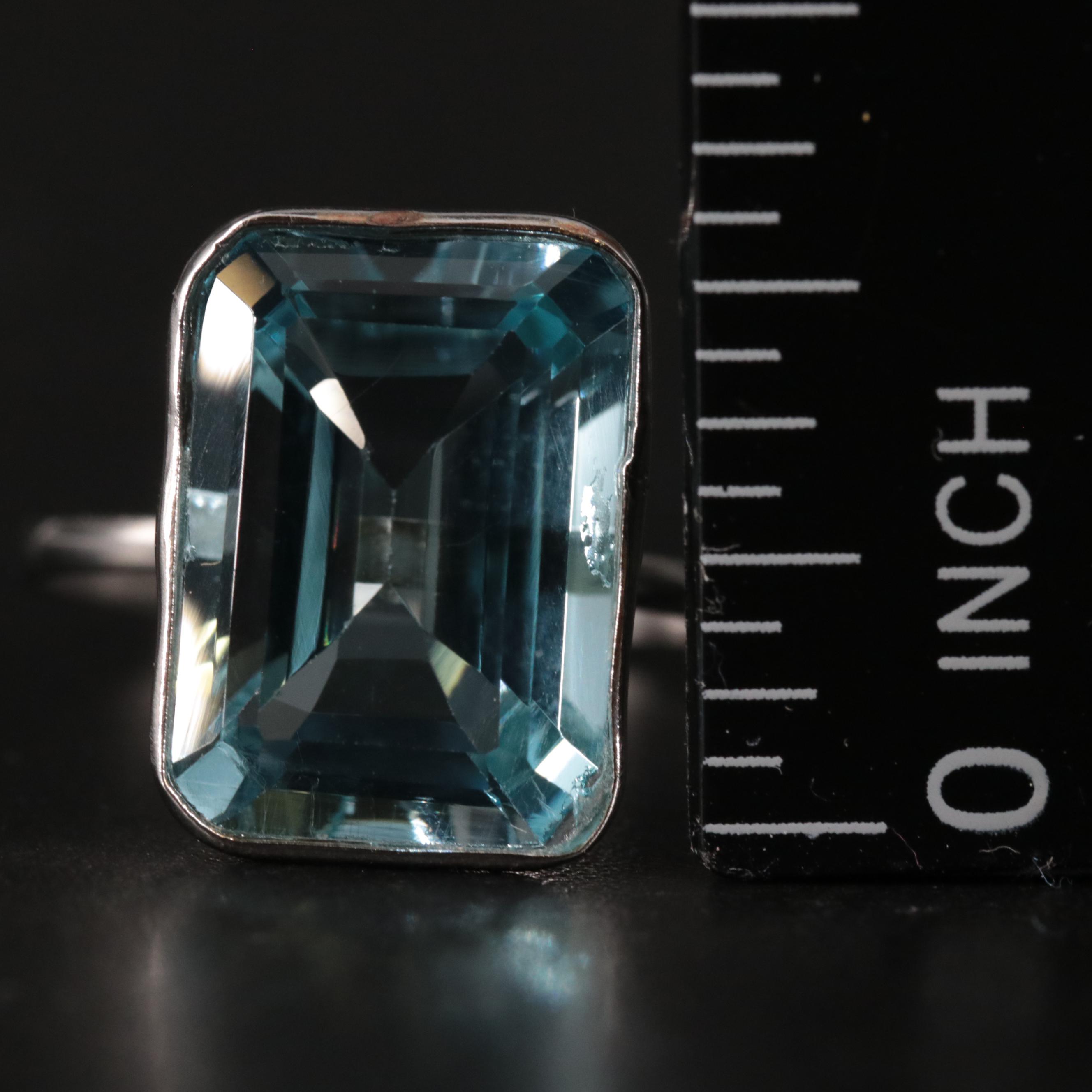 14K Topaz Ring