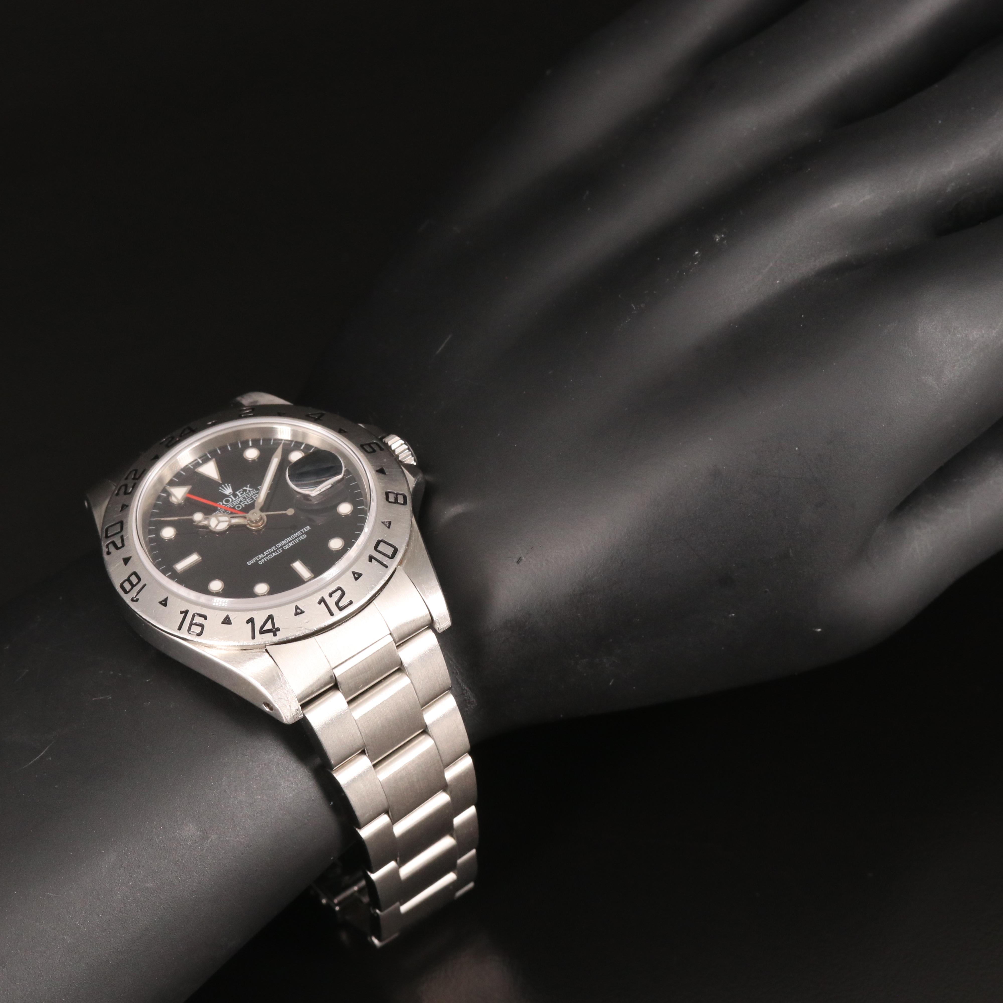 1997 - 1998 Rolex Explorer II Tritium Dial Watch