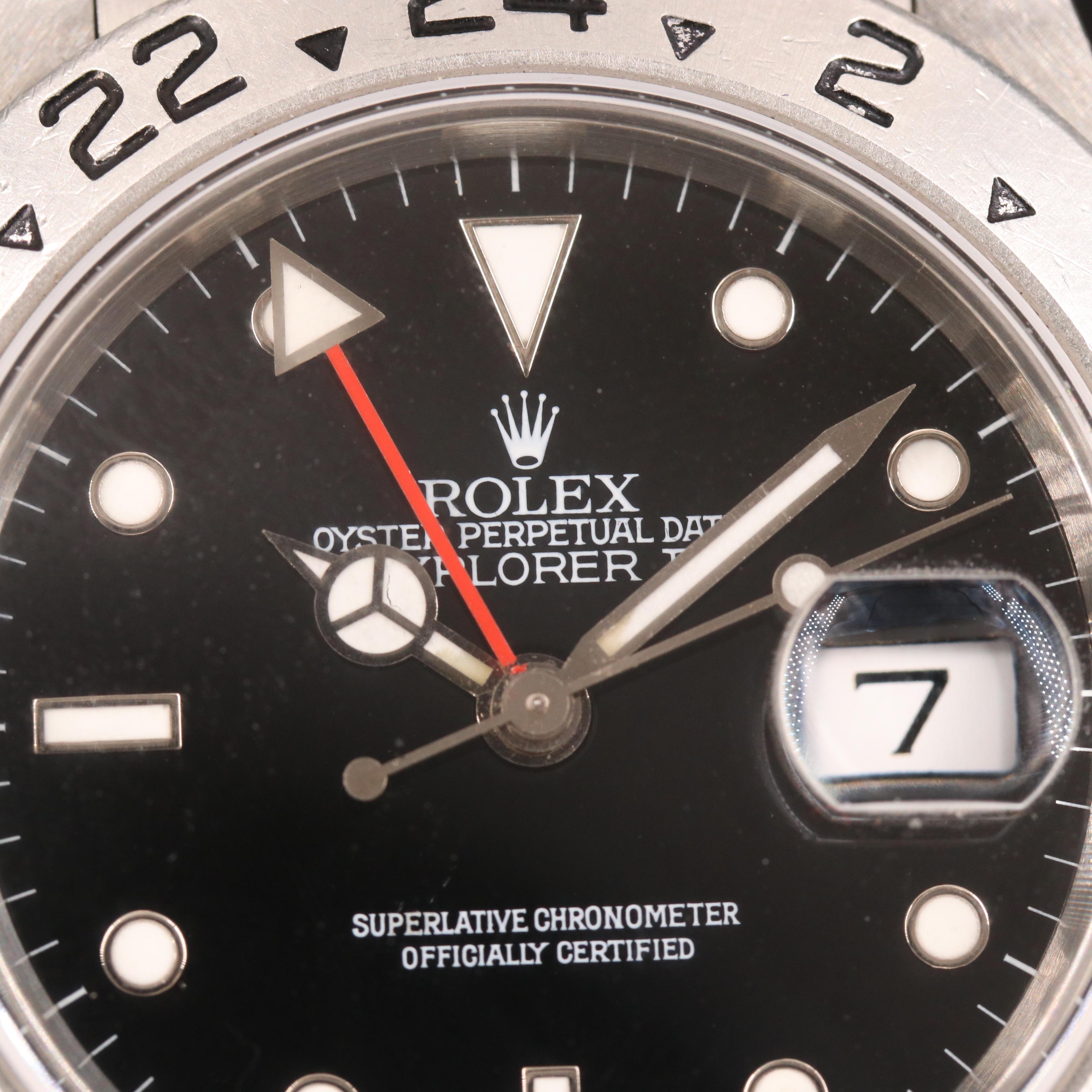 1997 - 1998 Rolex Explorer II Tritium Dial Watch