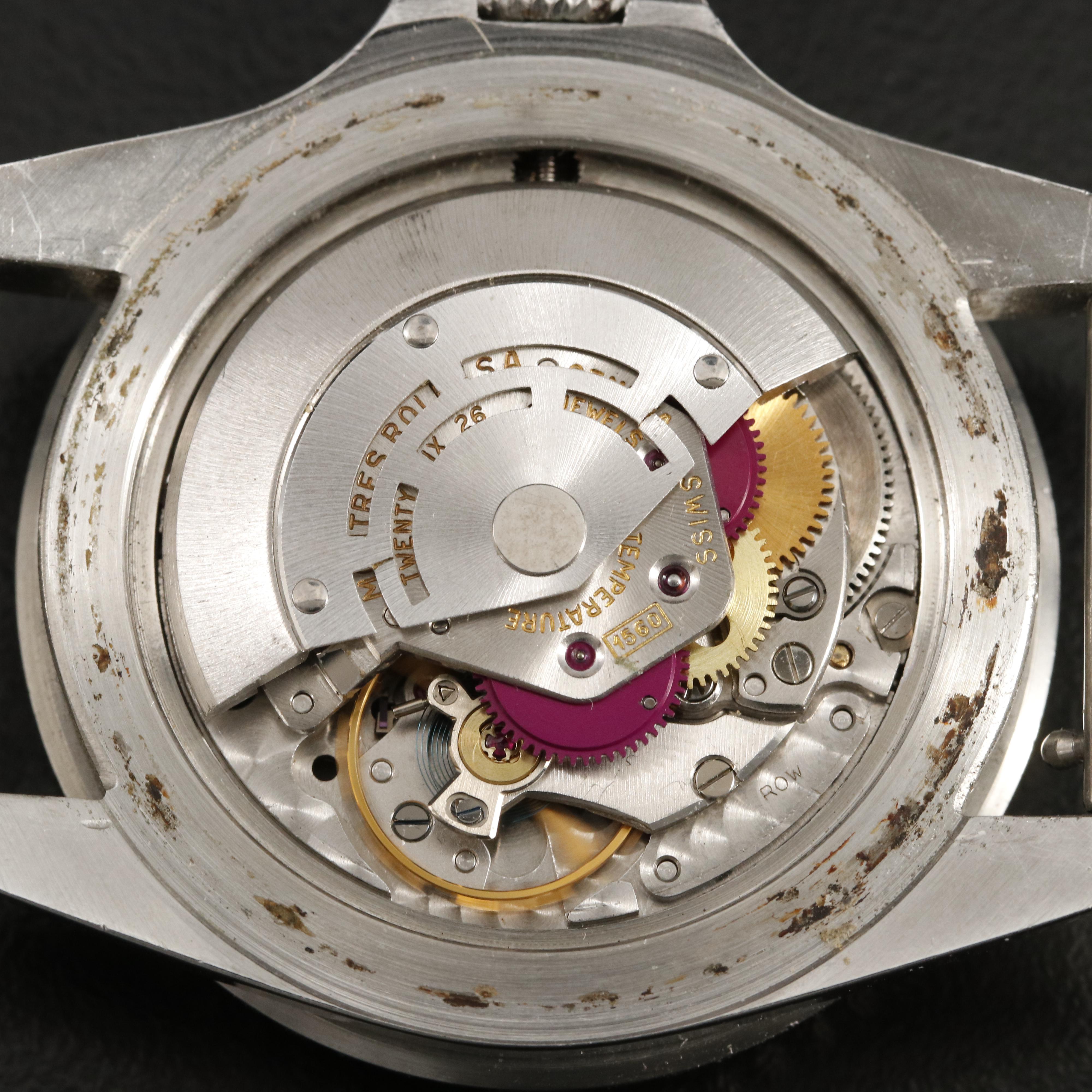 1965 Rolex Submariner Stainless Steel Watch