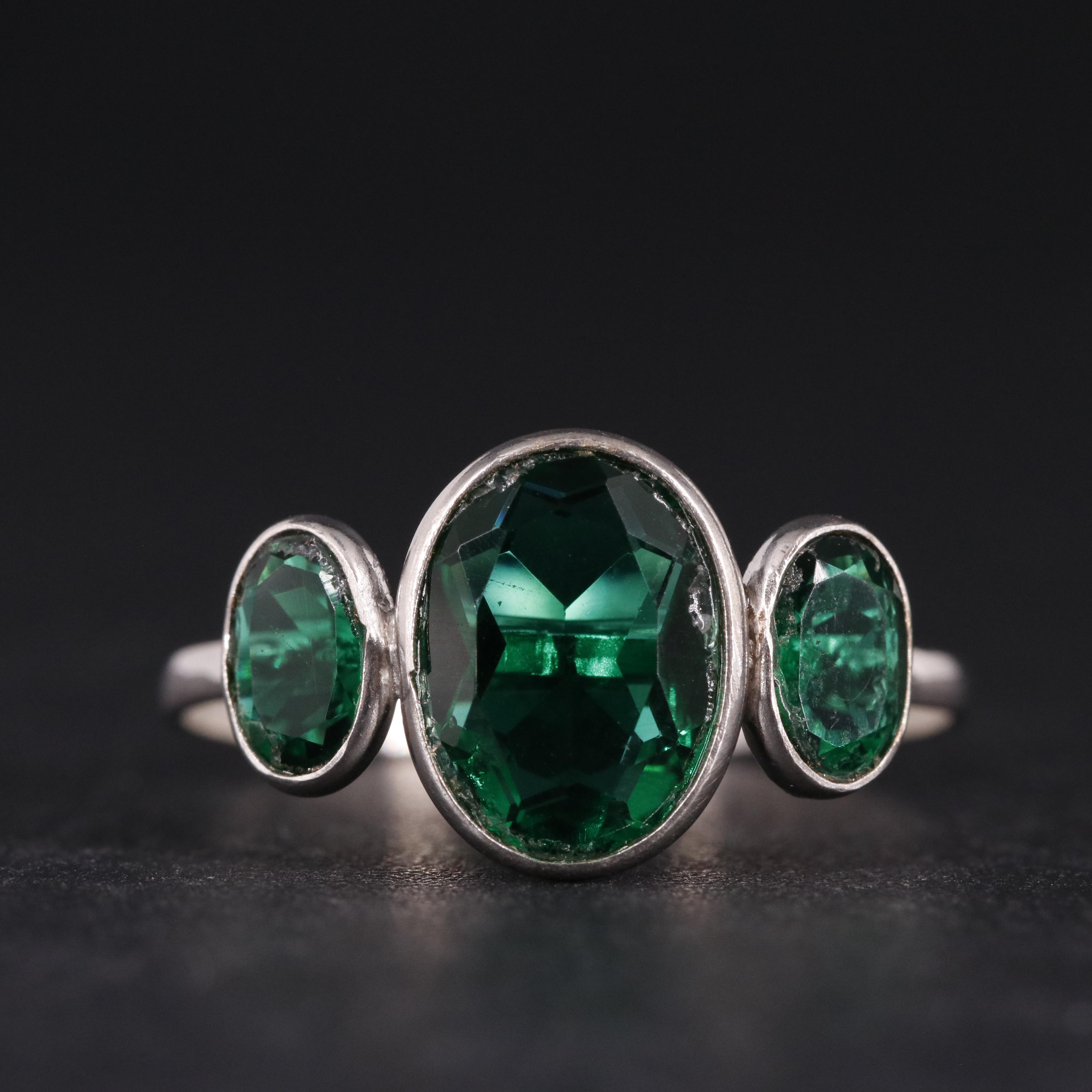 14K Emerald Ring