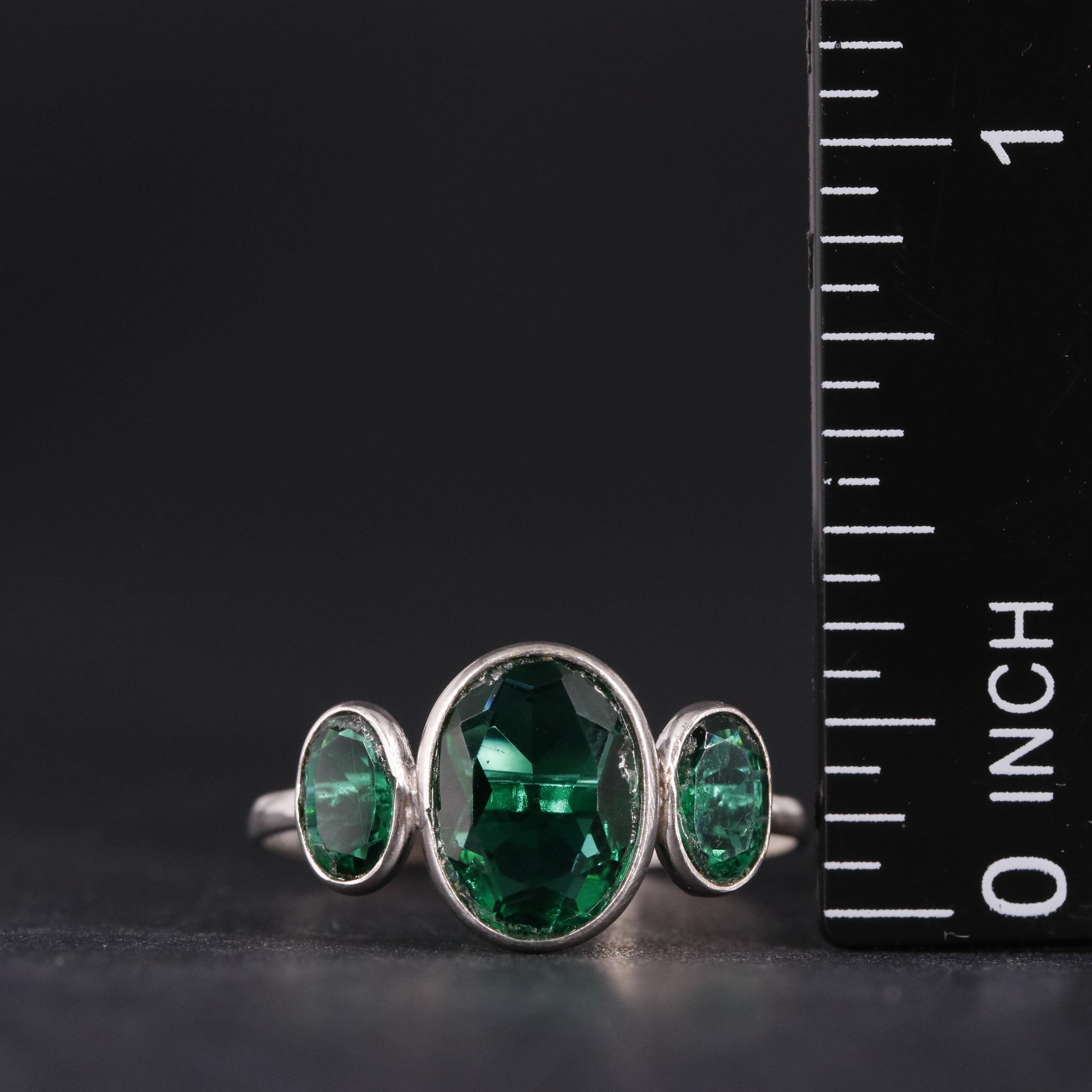 14K Emerald Ring
