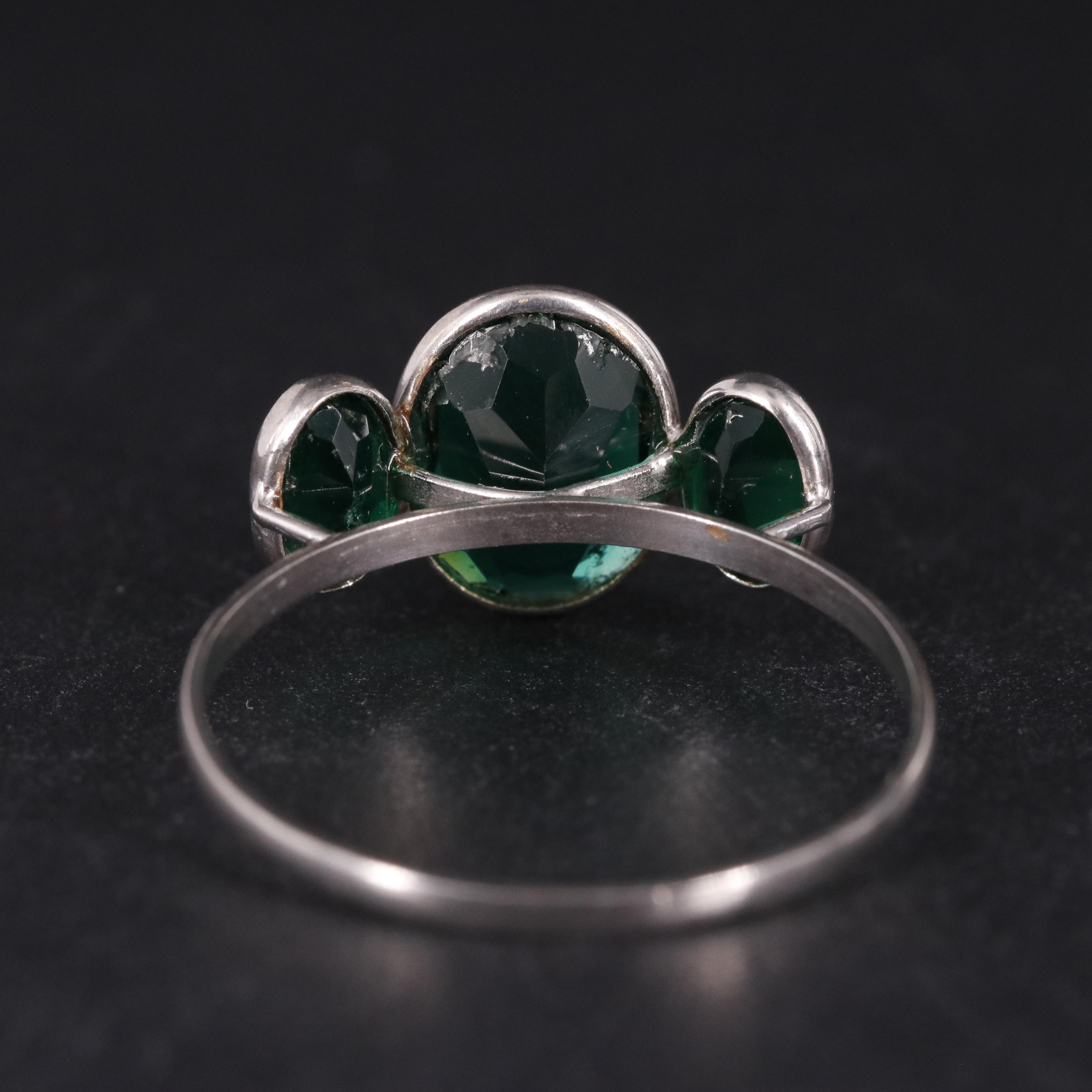 14K Emerald Ring